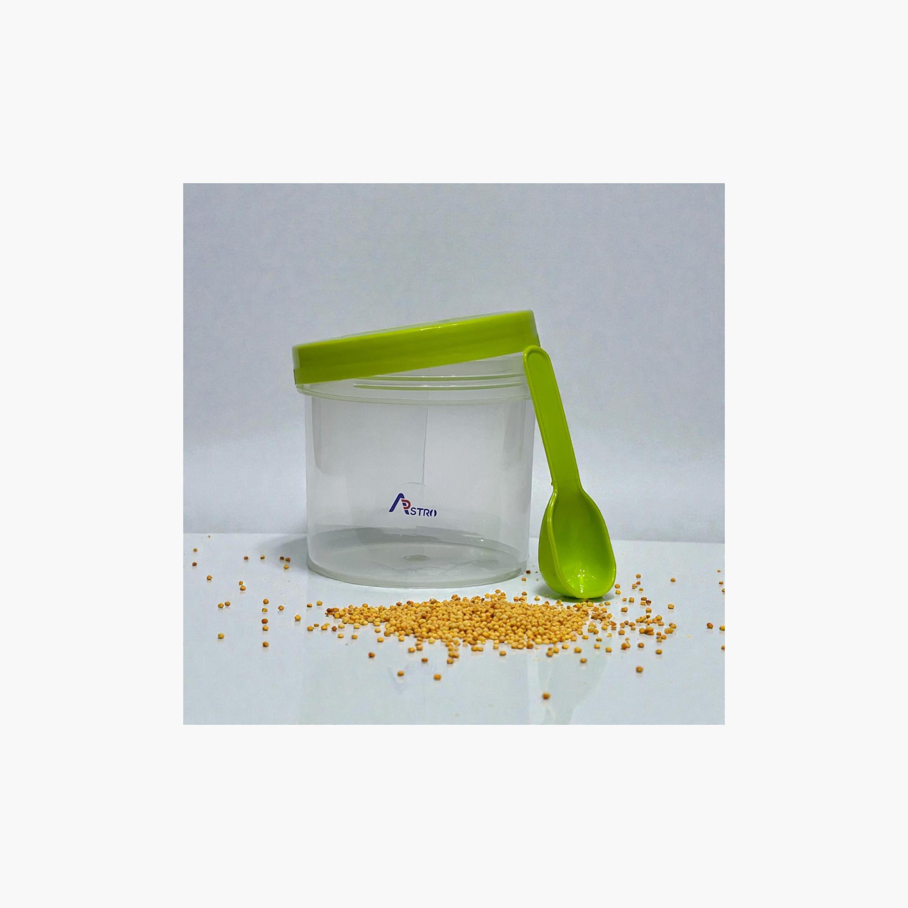 Astro Store Well Polypropylene Container with Spoon - 500 ml-baby-feeding-accessories-image-3