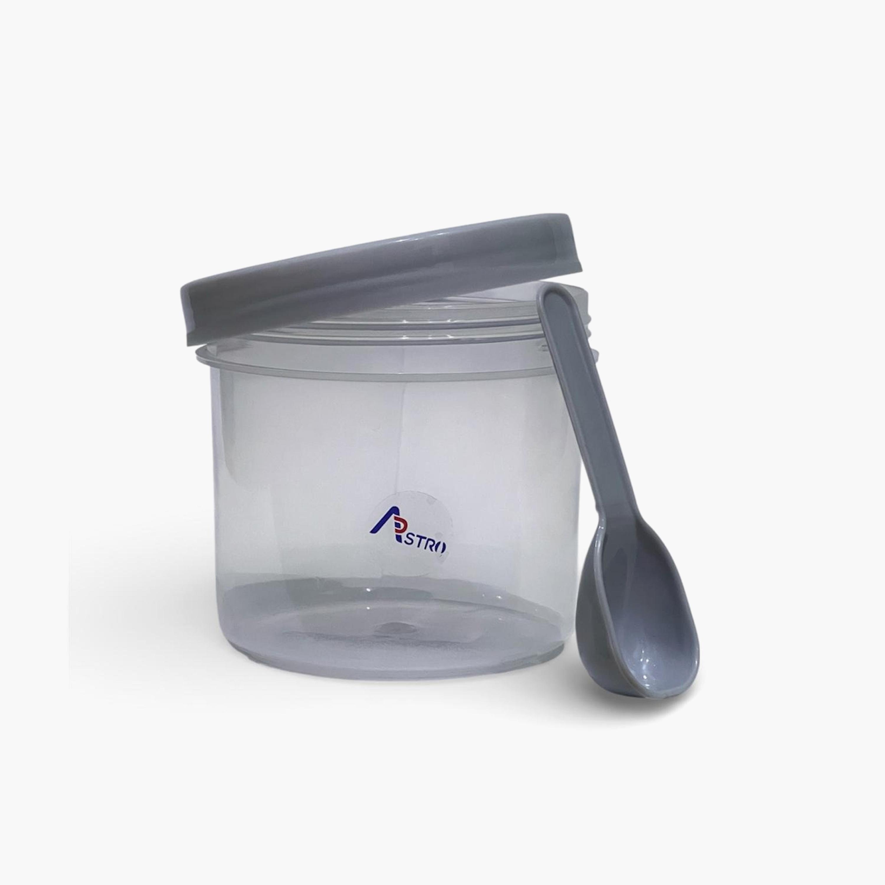 Astro Store Well Polypropylene Container with Spoon - 500 ml-baby-feeding-accessories-image-2