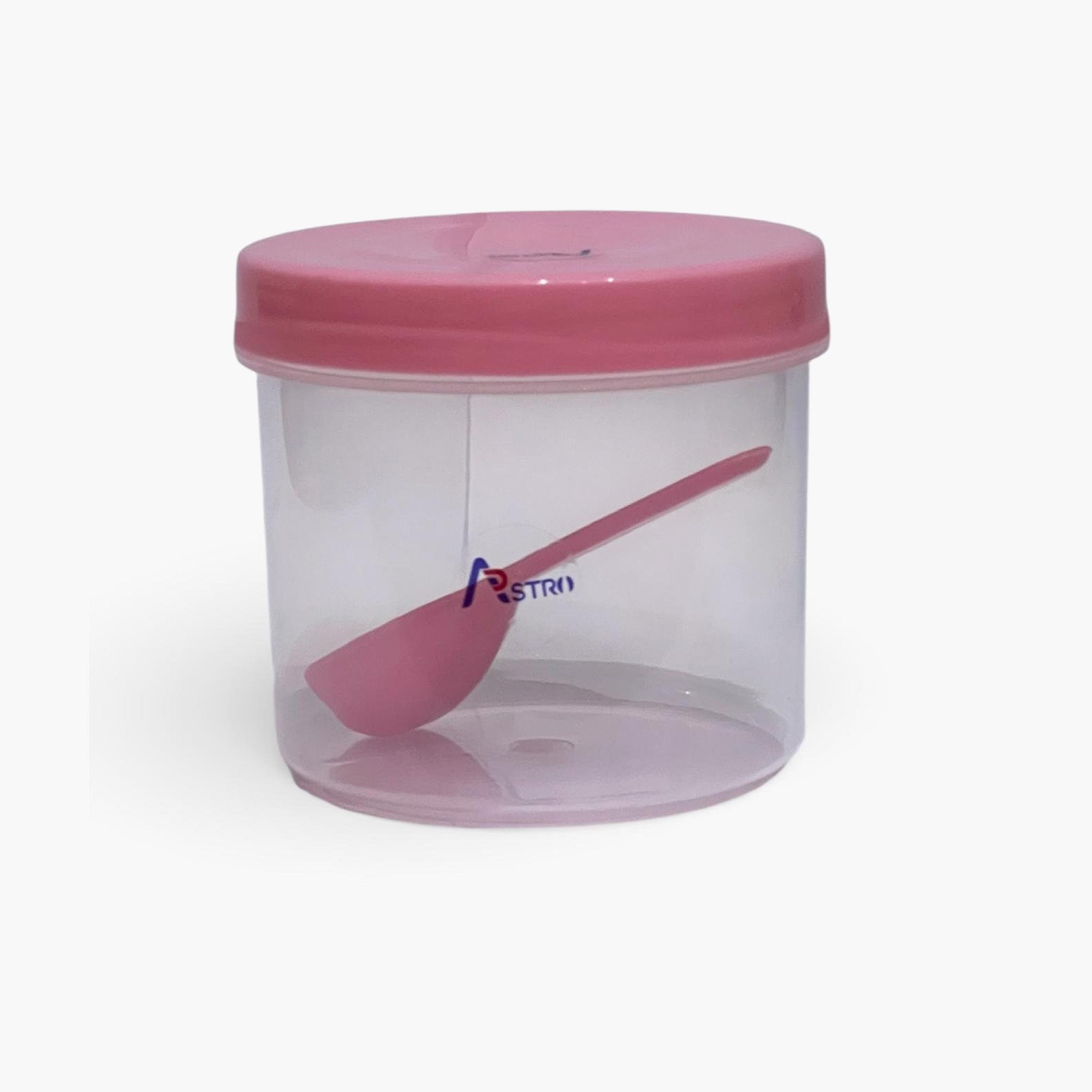 Astro Store Well Polypropylene Container with Spoon - 500 ml-baby-feeding-accessories-image-1