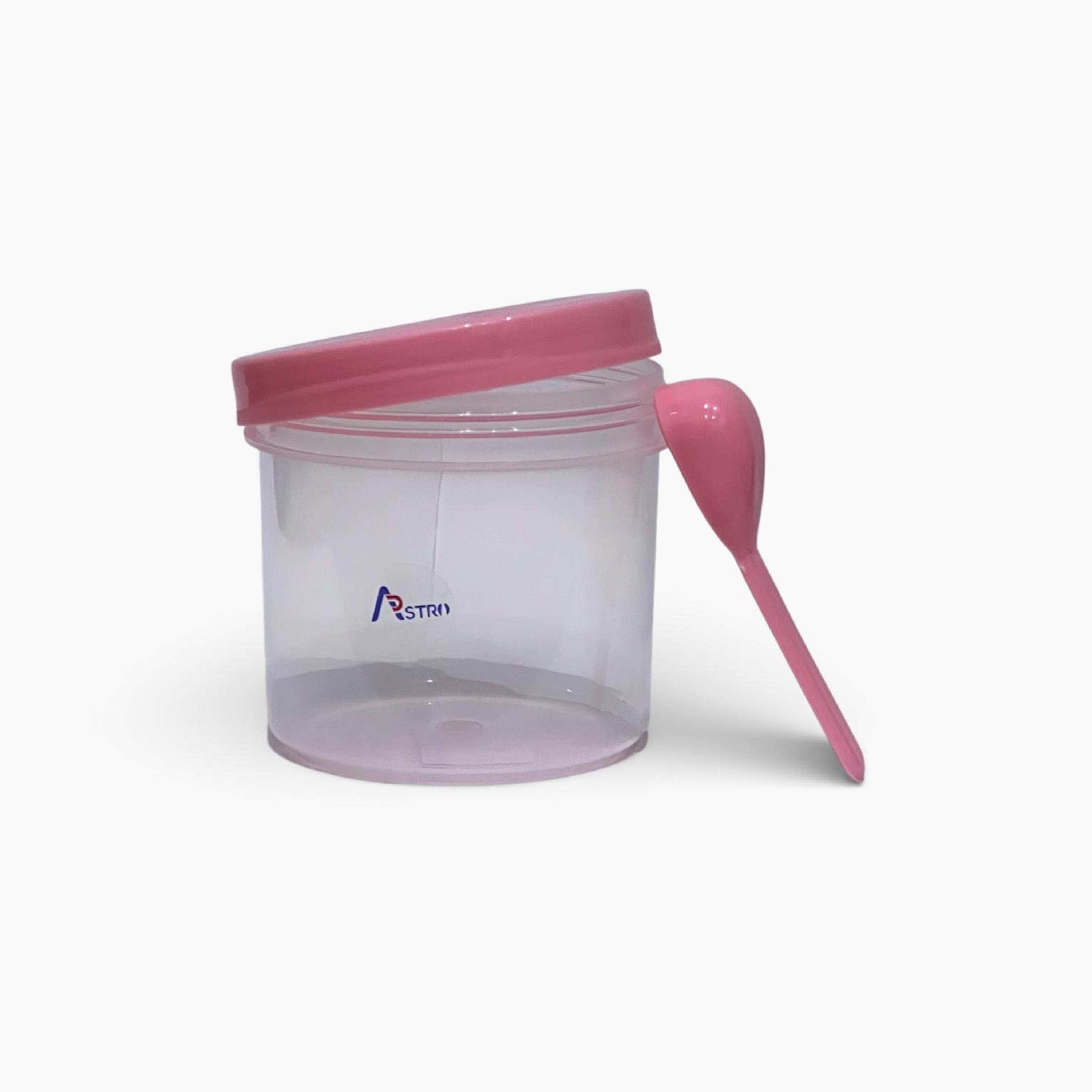 Astro Store Well Polypropylene Container with Spoon - 500 ml-baby-feeding-accessories-image-2