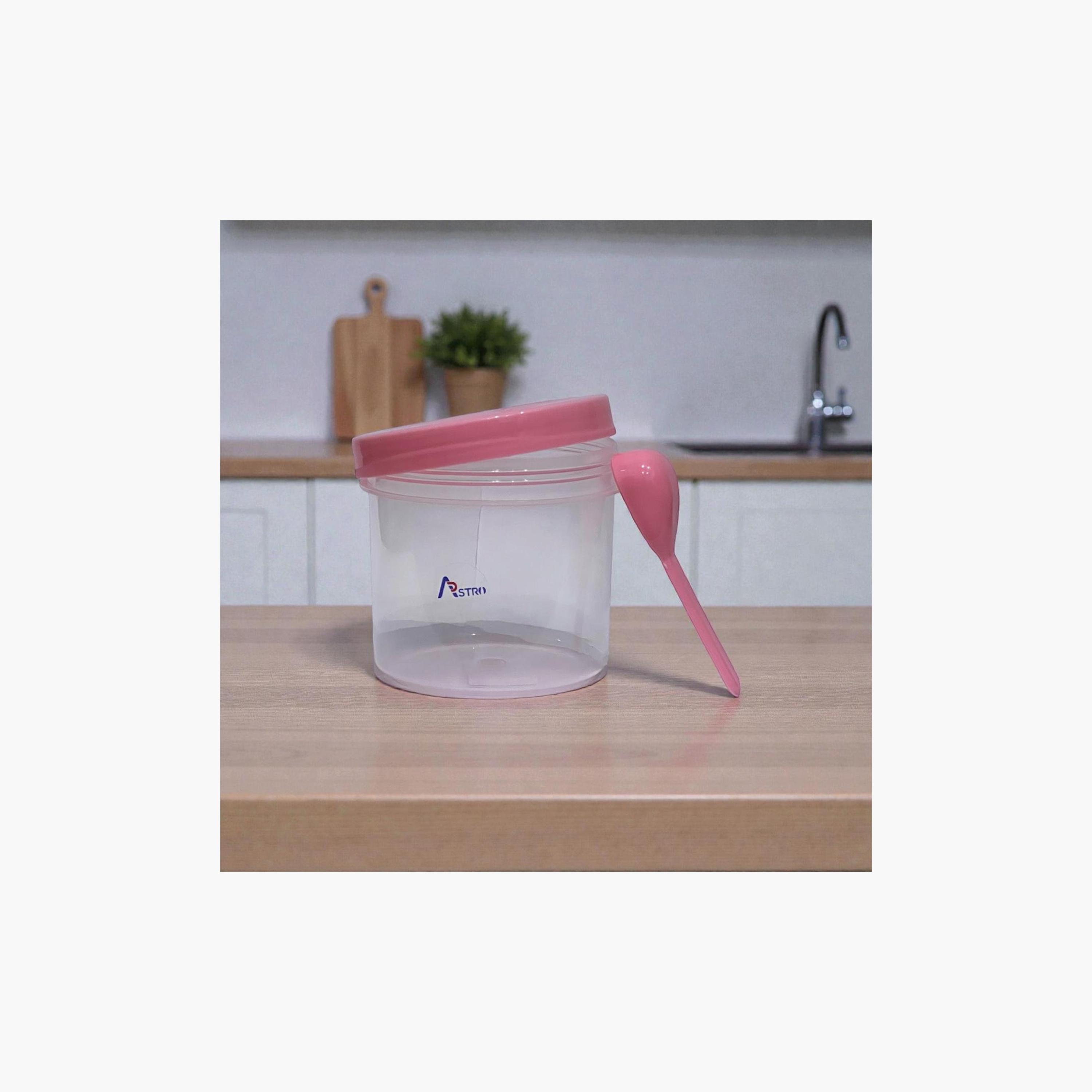 Astro Store Well Polypropylene Container with Spoon - 500 ml-baby-feeding-accessories-image-3