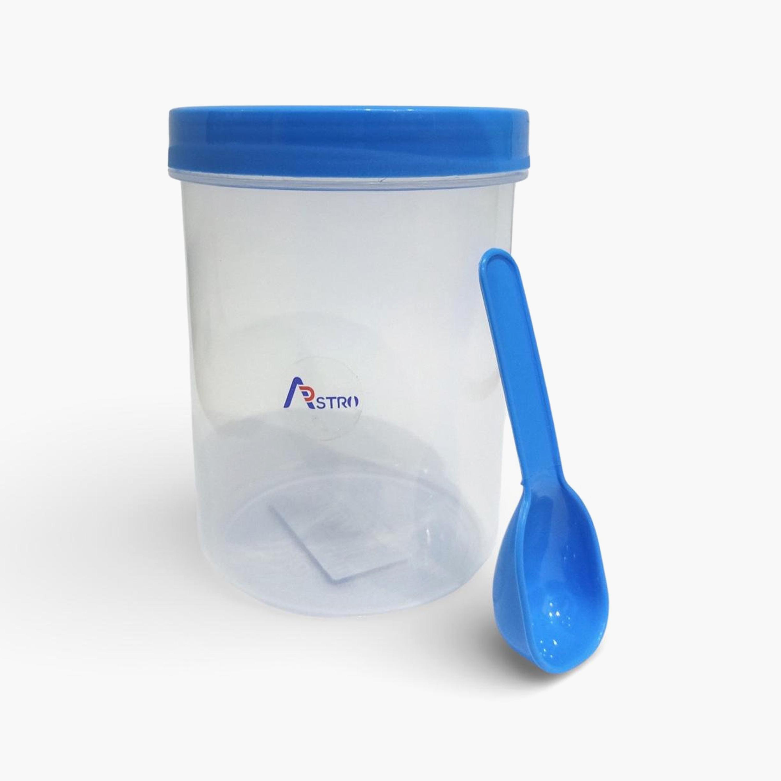 Astro Store Well Polypropylene Container with Spoon - 750 ml-baby-feeding-accessories-image-2