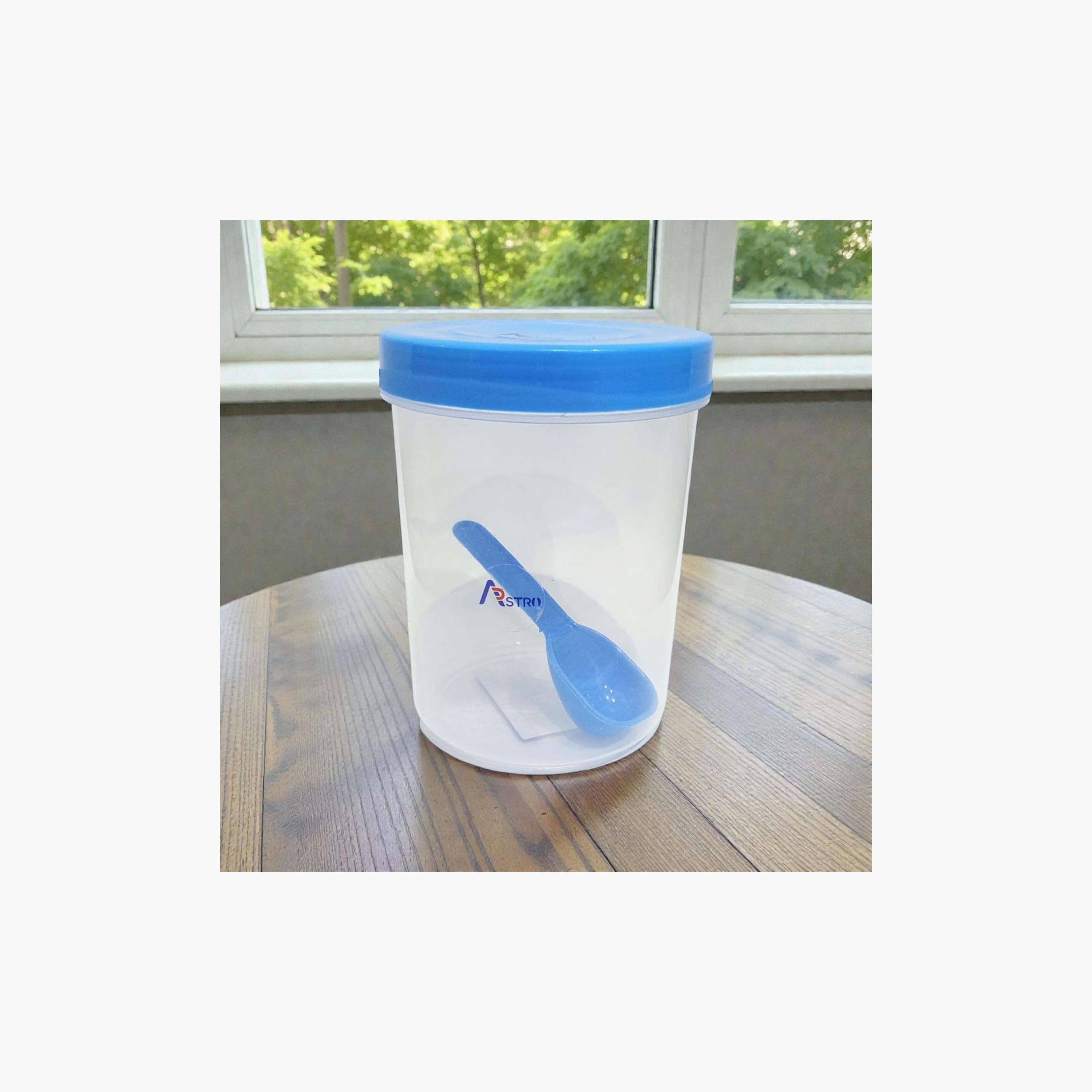 Astro Store Well Polypropylene Container with Spoon - 750 ml-baby-feeding-accessories-image-4