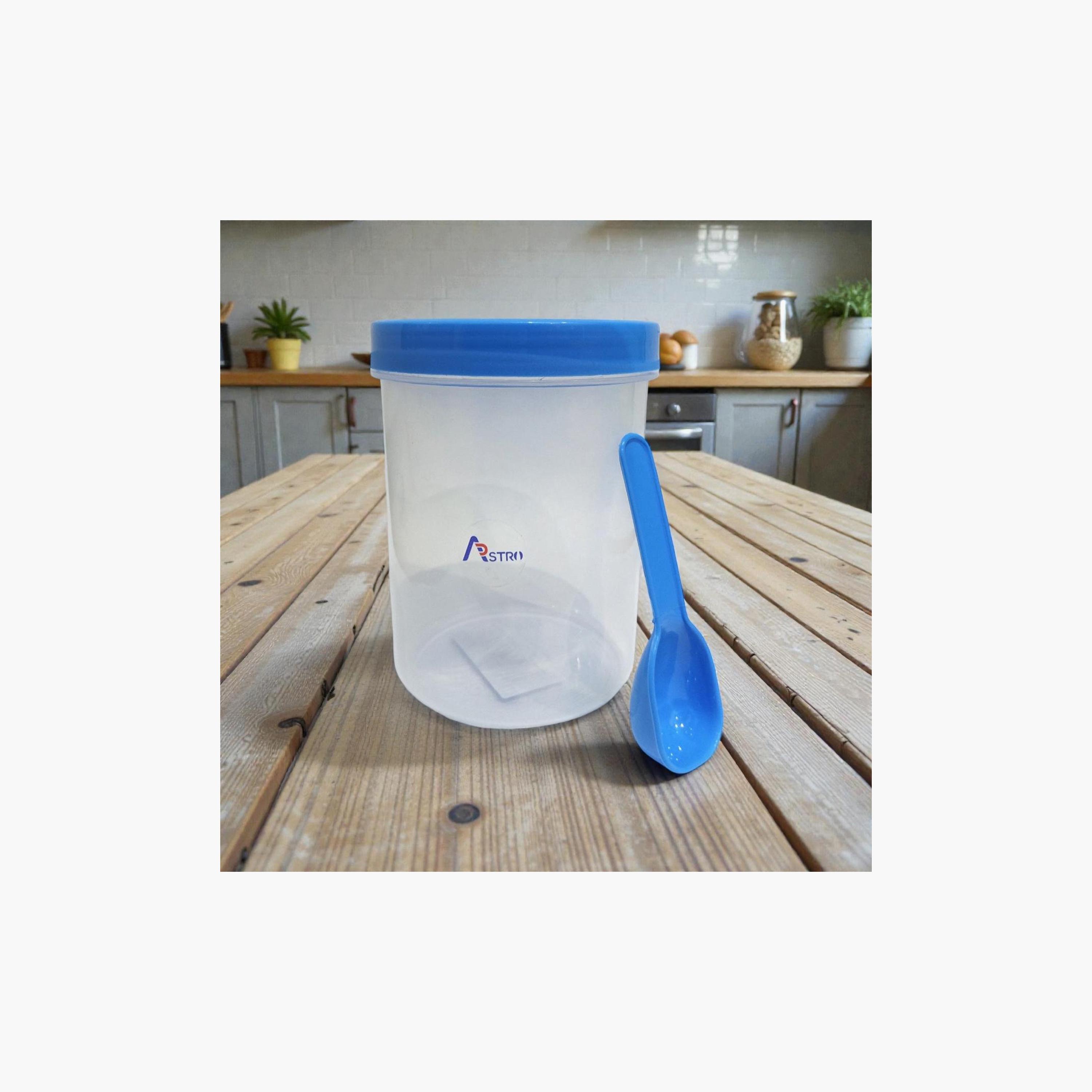 Astro Store Well Polypropylene Container with Spoon - 750 ml-baby-feeding-accessories-image-5