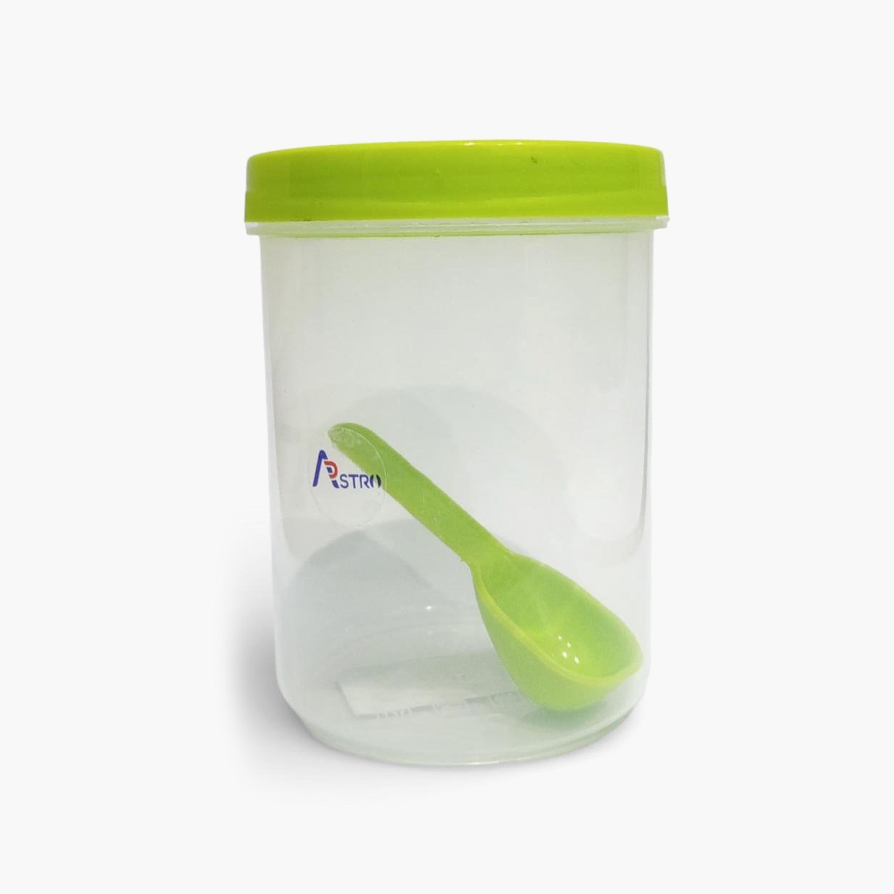 Astro Store Well Polypropylene Container with Spoon - 750 ml-baby-feeding-accessories-image-1