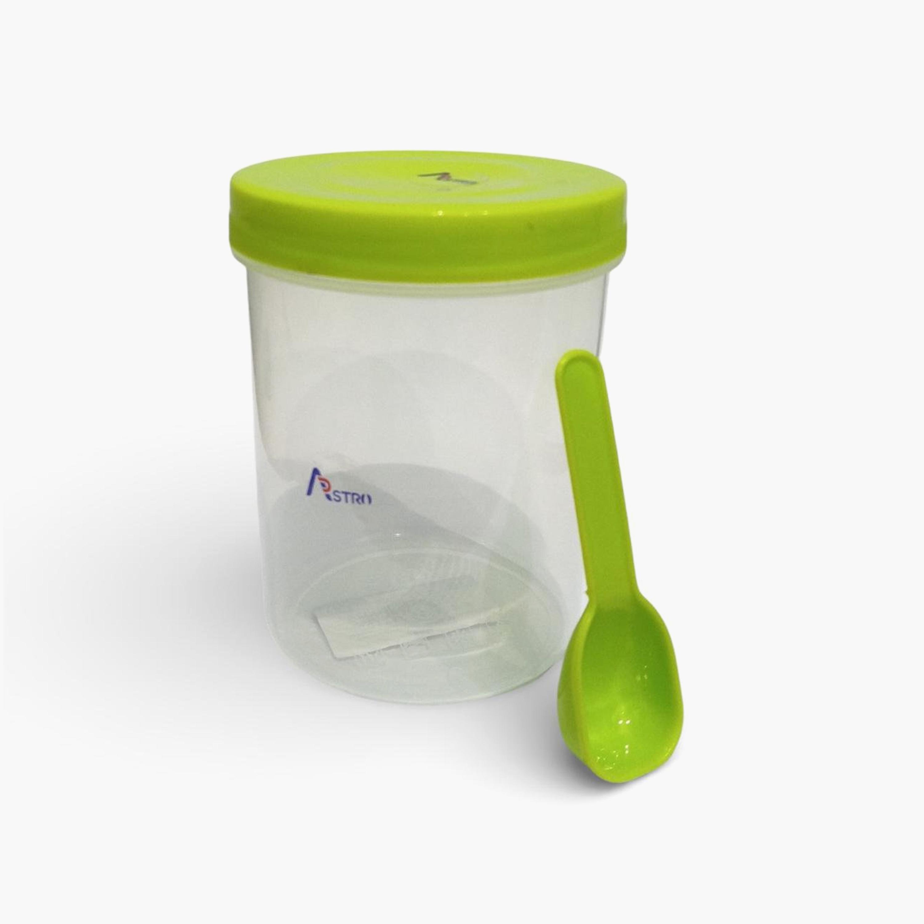 Astro Store Well Polypropylene Container with Spoon - 750 ml-baby-feeding-accessories-image-2