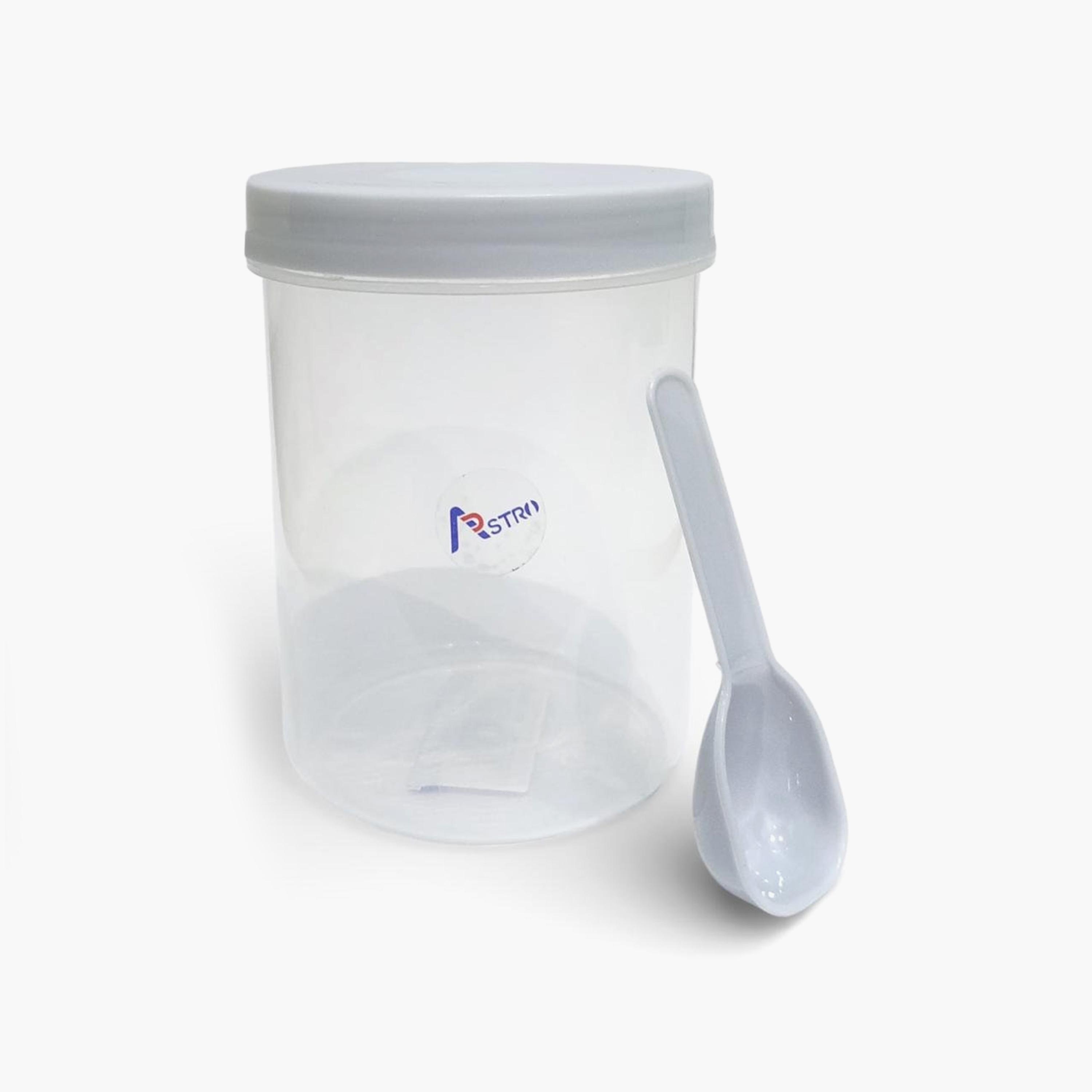 Astro Store Well Polypropylene Container with Spoon - 750 ml-baby-feeding-accessories-image-2