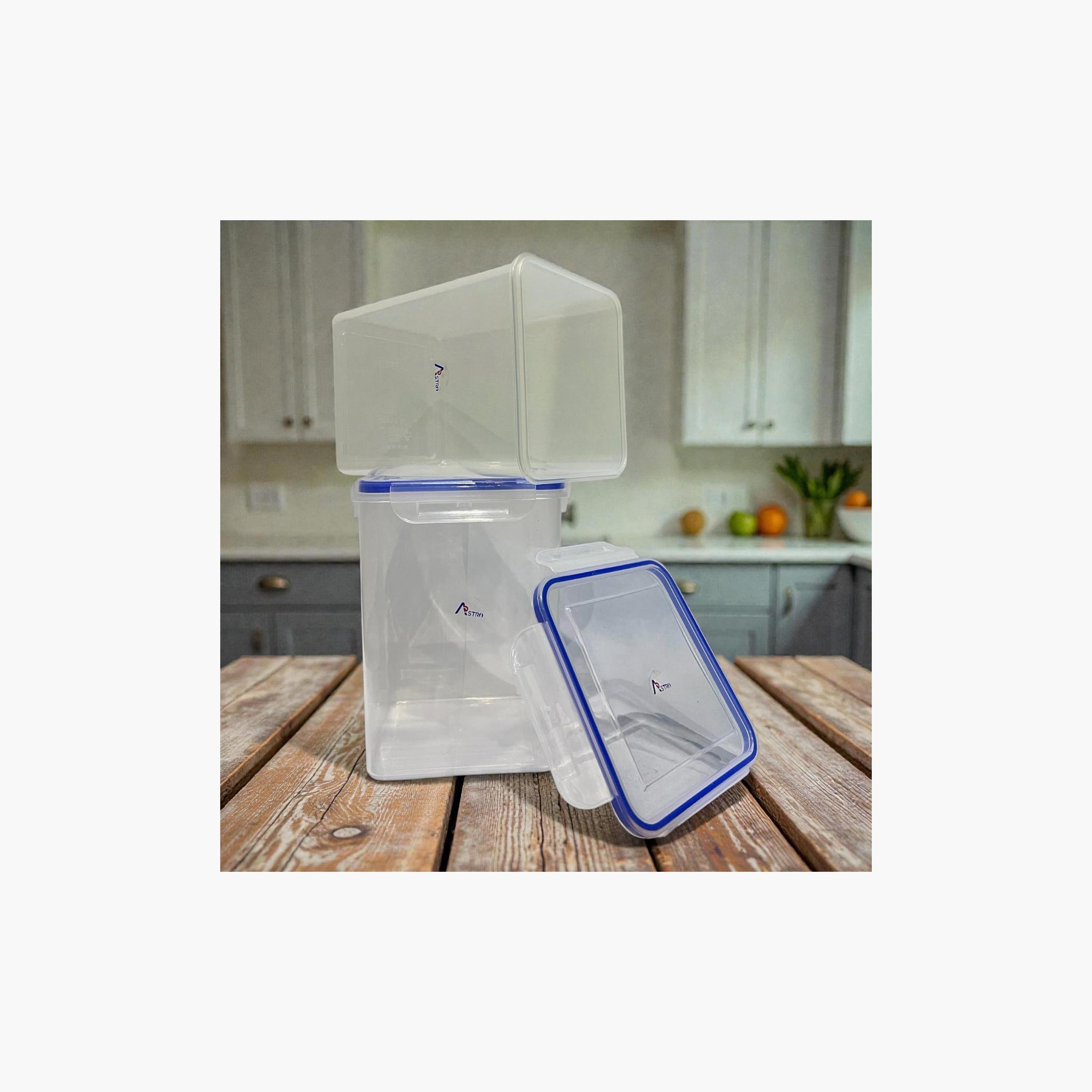 Astro 2-Piece Fit & Lock Square Container - 2700 ml-baby-feeding-accessories-image-3