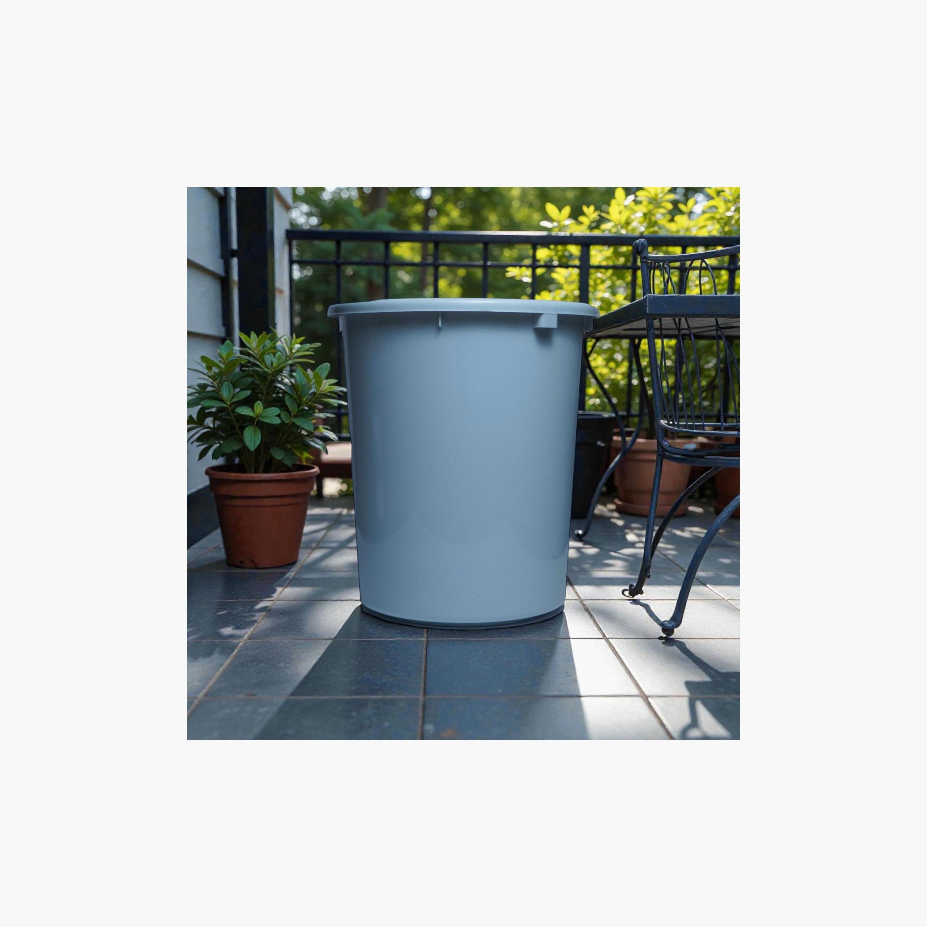 Astro Clear Bin Medium Dust Bin - 5400 ml-baby-diapering-binsandrefills-image-3