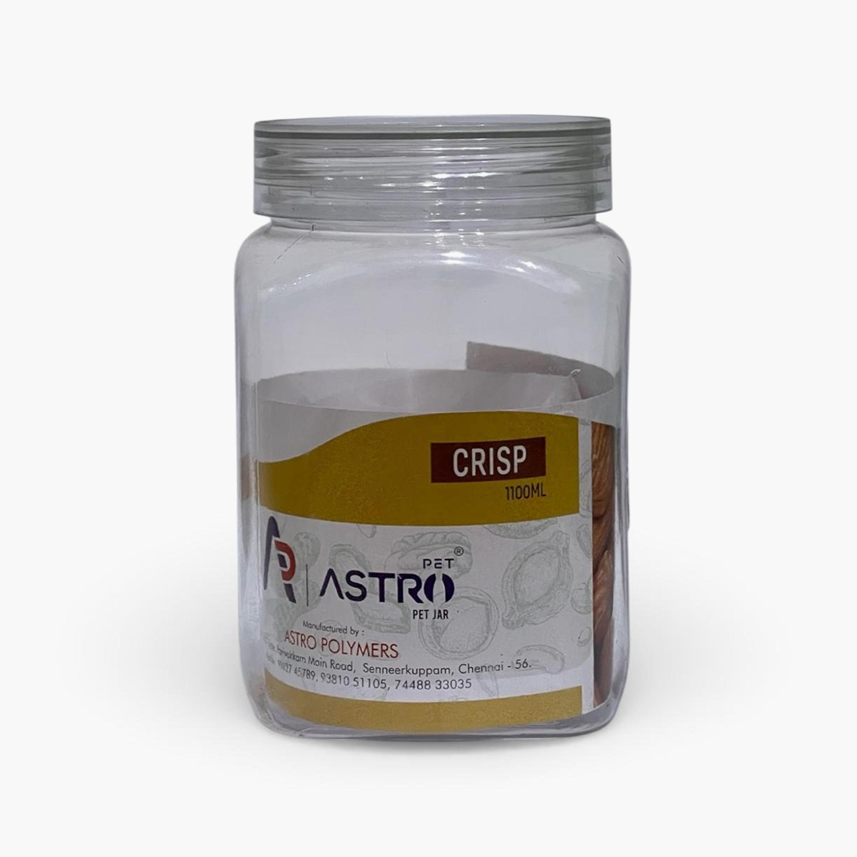 Astro Crisp Square Pet Container - 1600 ml-baby-feeding-accessories-image-1