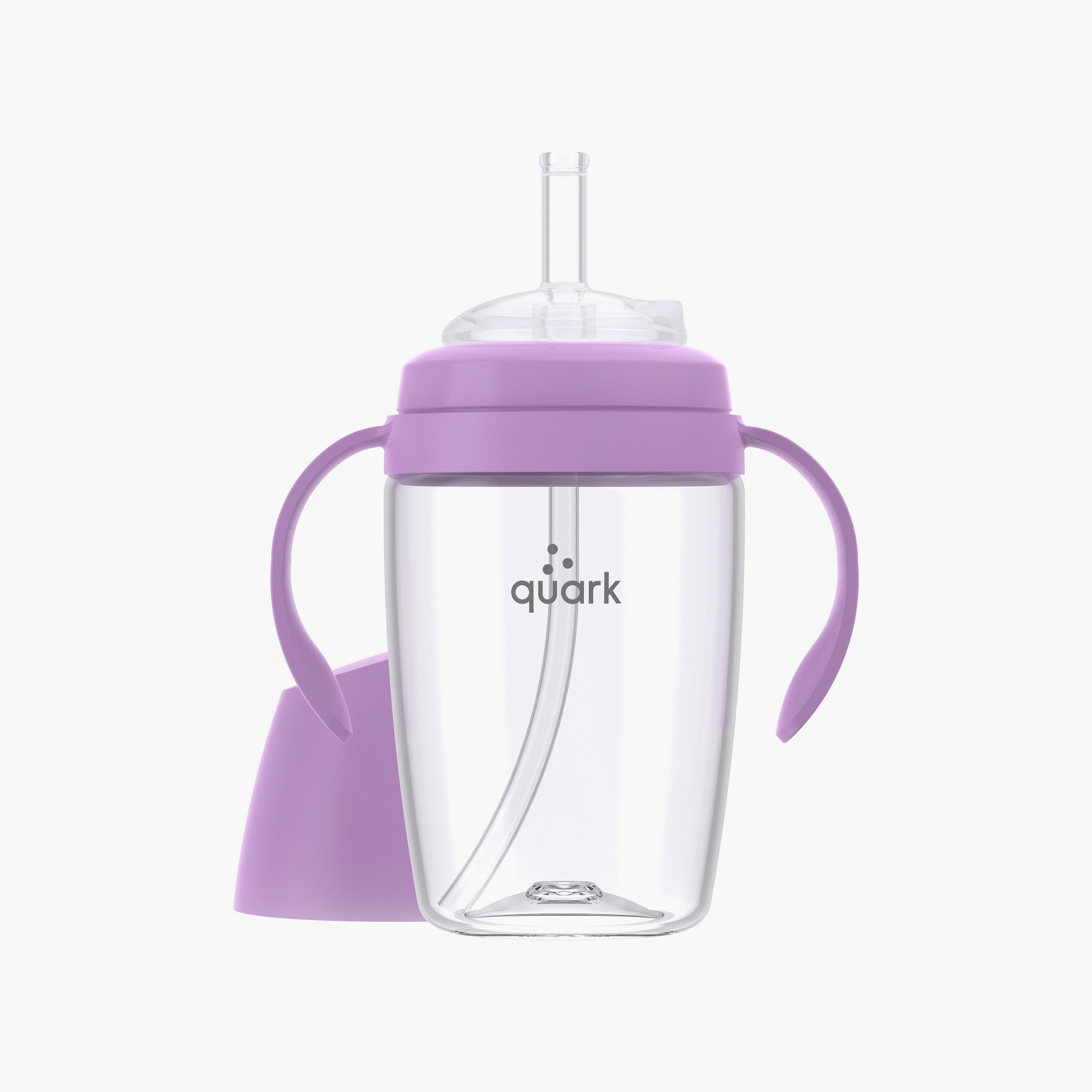 Quark Buubibottle Sipping Cup with Straw & Handles-baby-feeding-mealtimeessentials-image-1