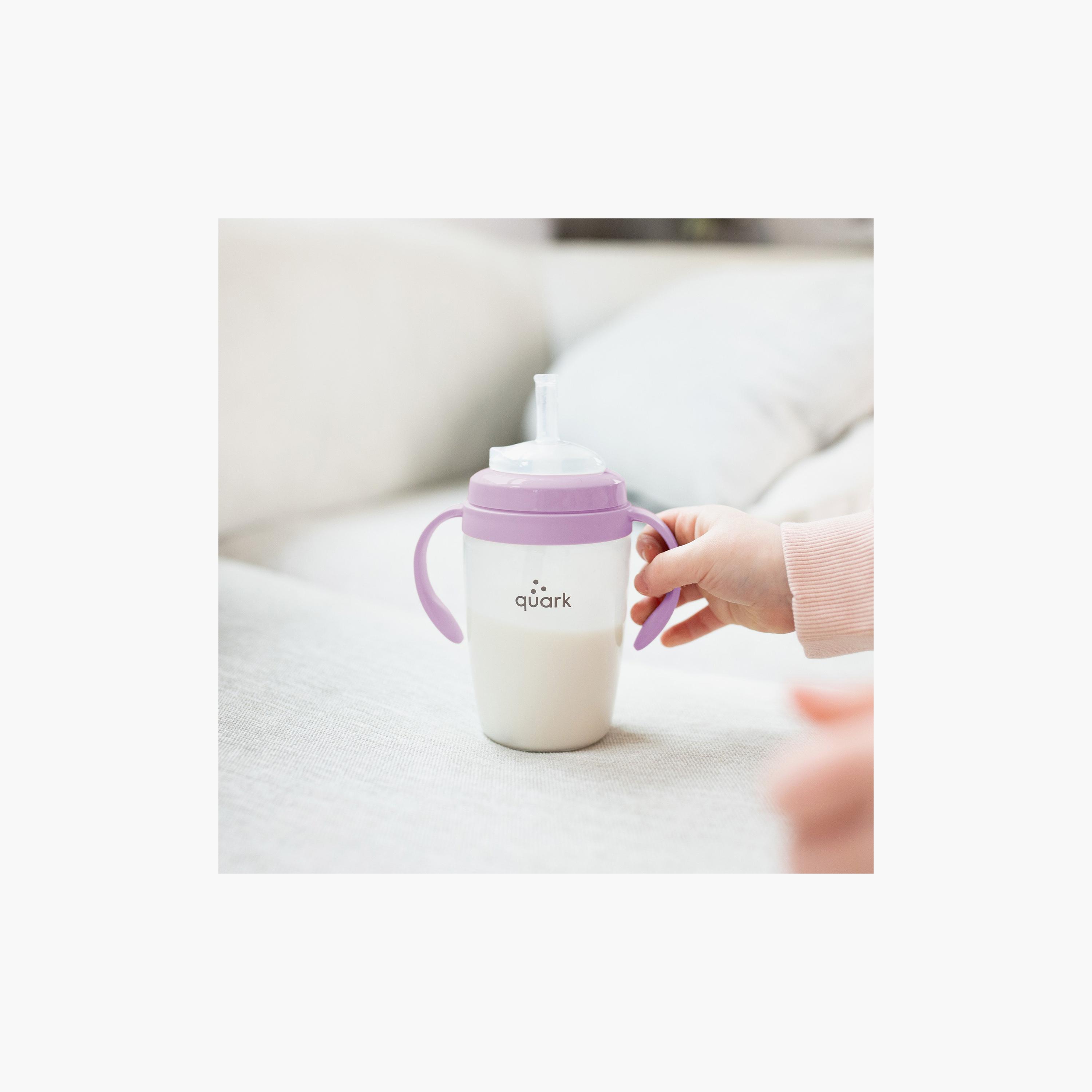 Quark Buubibottle Sipping Cup with Straw & Handles-baby-feeding-mealtimeessentials-image-3