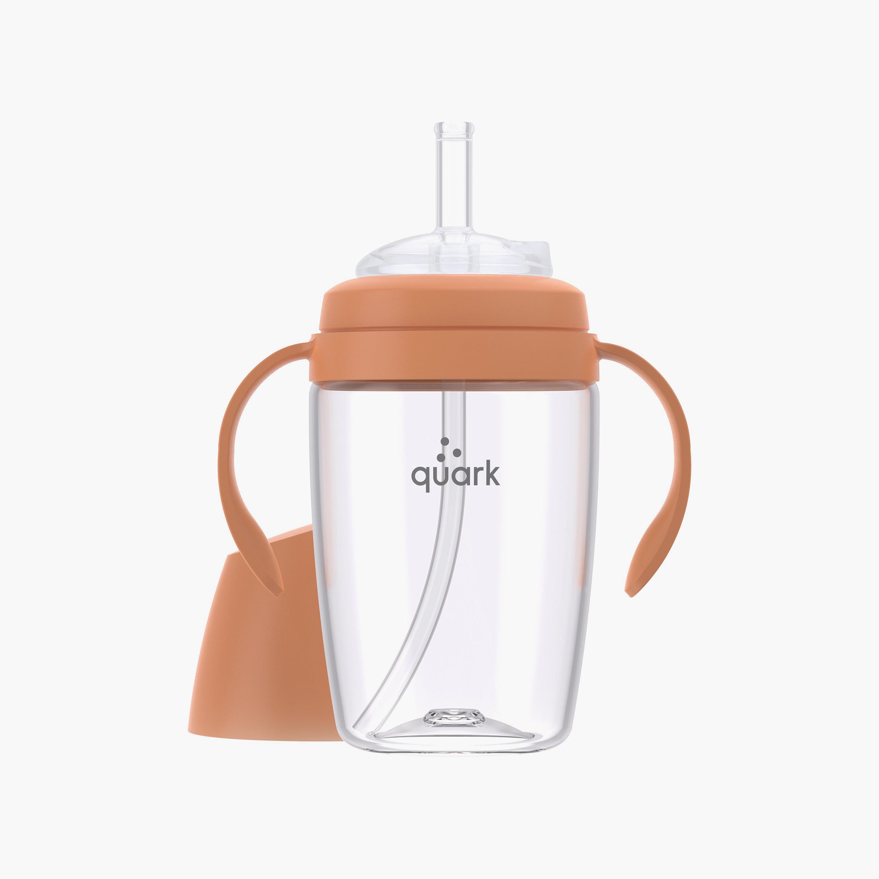 Quark Buubibottle Sipping Cup with Straw & Handles-baby-feeding-mealtimeessentials-image-1