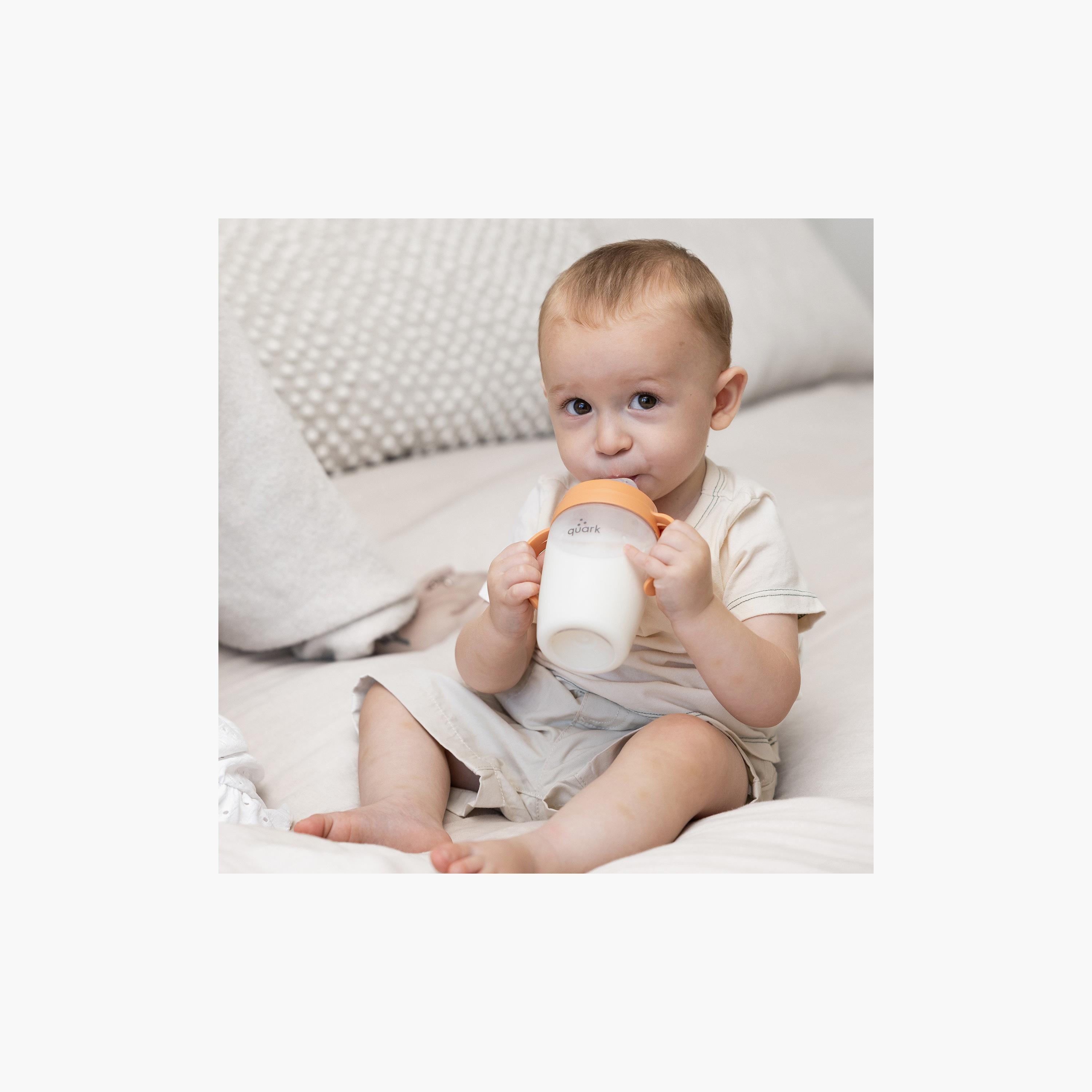 Quark Buubibottle Sipping Cup with Straw & Handles-baby-feeding-mealtimeessentials-image-3