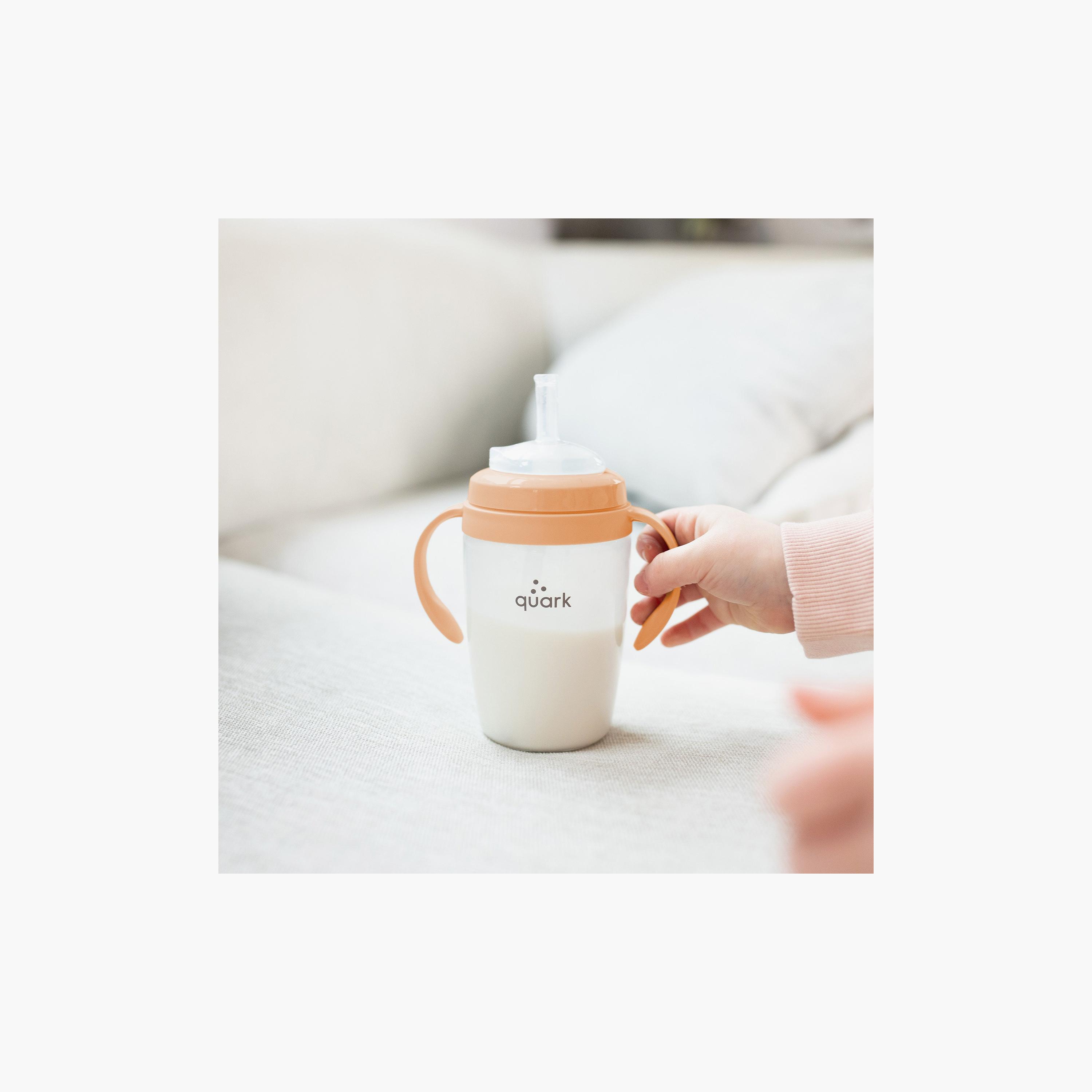 Quark Buubibottle Sipping Cup with Straw & Handles-baby-feeding-mealtimeessentials-image-5
