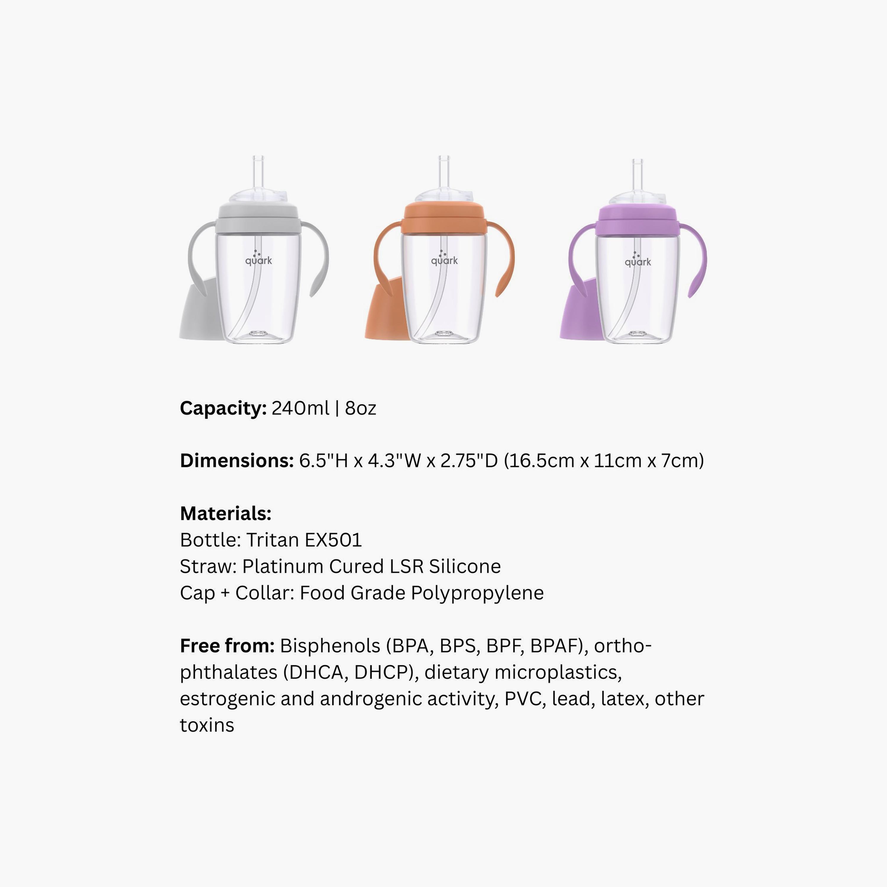 Quark Buubibottle Sipping Cup with Straw & Handles-baby-feeding-mealtimeessentials-image-9