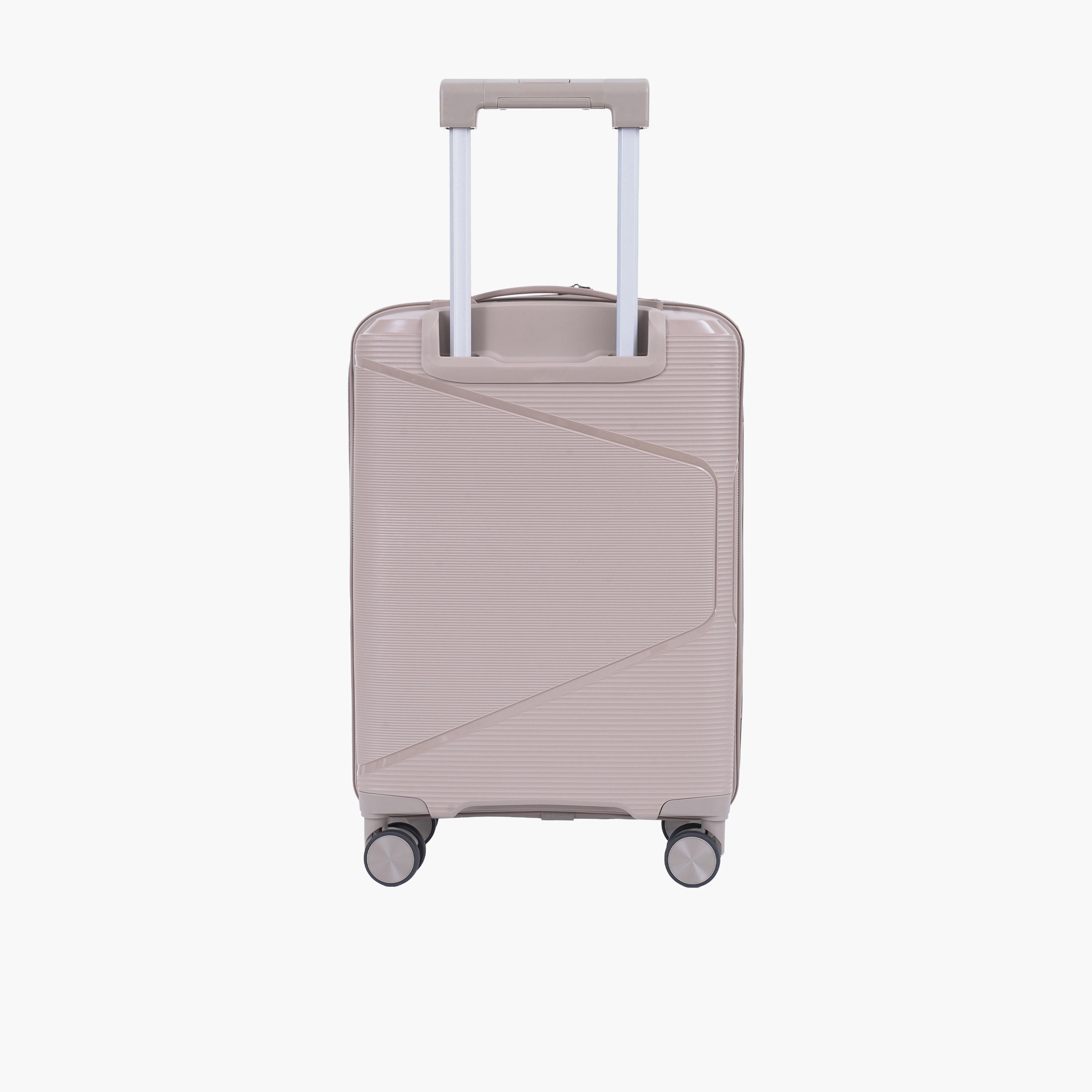 Para John Primeflex 56 CM Small Cabin Polypropylene Hard-Sided 4-Wheeler Spinner Trolley Bag with Combination Lock-travel-luggagesandbags-luggage-image-5