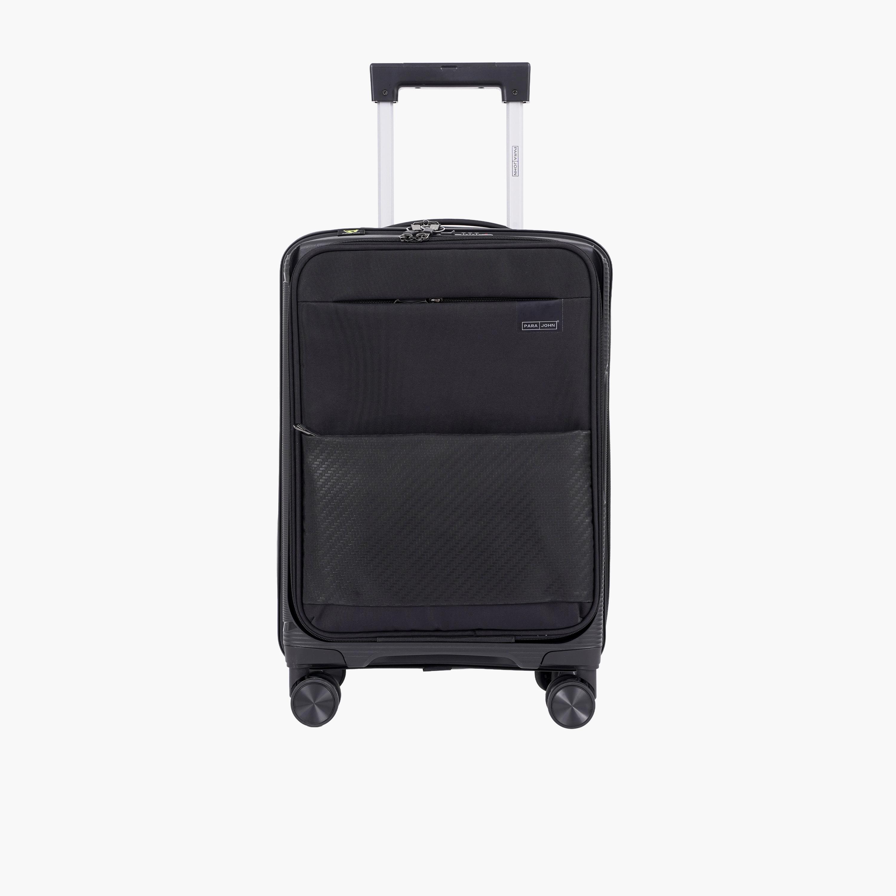 Para John Primeflex 56 CM Small Cabin Polypropylene Hard-Sided 4-Wheeler Spinner Trolley Bag with Combination Lock-travel-luggagesandbags-luggage-image-12