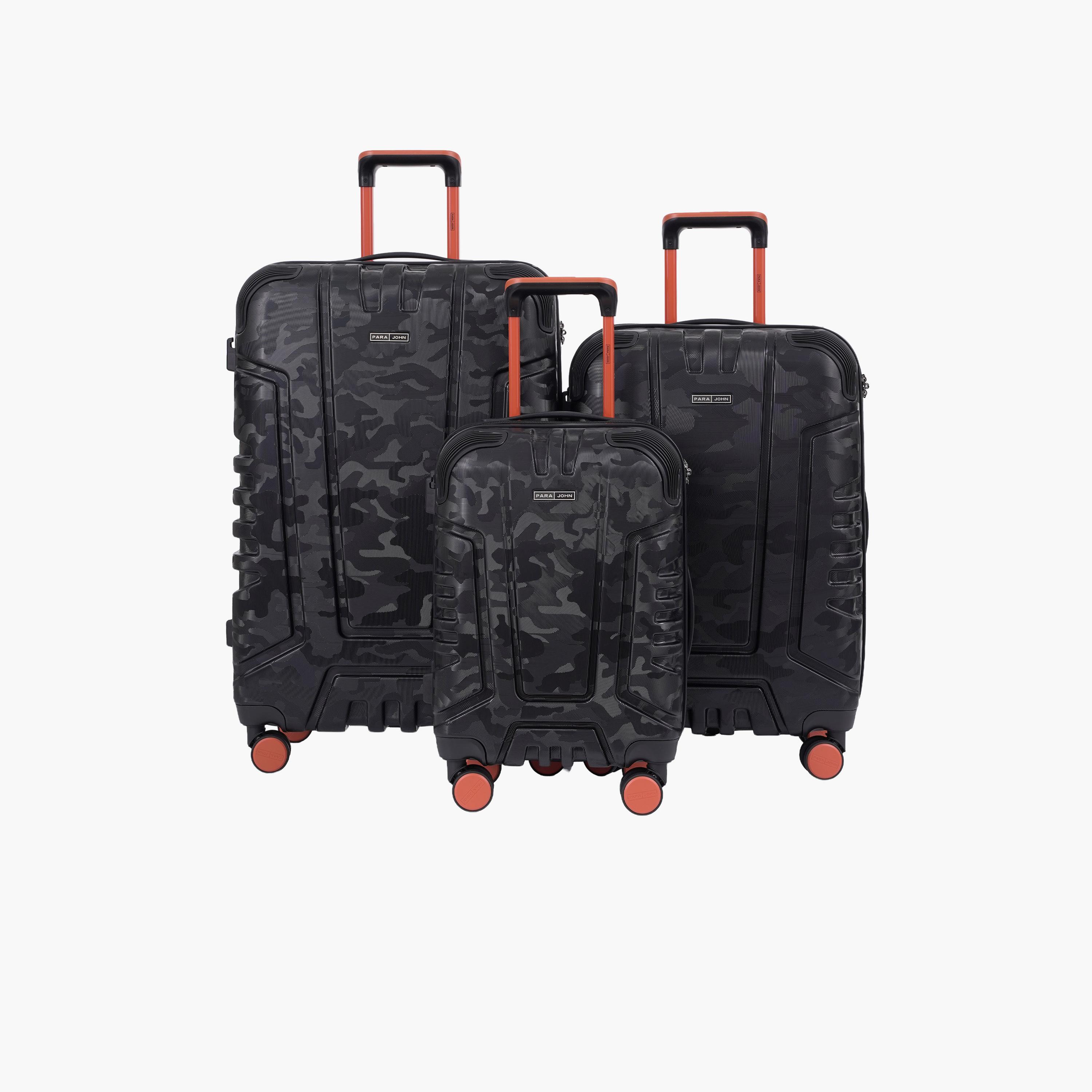 بارا جون - طقم شنط سفر امبرتريل 3 قطع جوانب صلبة من مادة ABS بأربع عجلات دوارة وقفل برقم سري-travel-luggagesandbags-luggage-image-17
