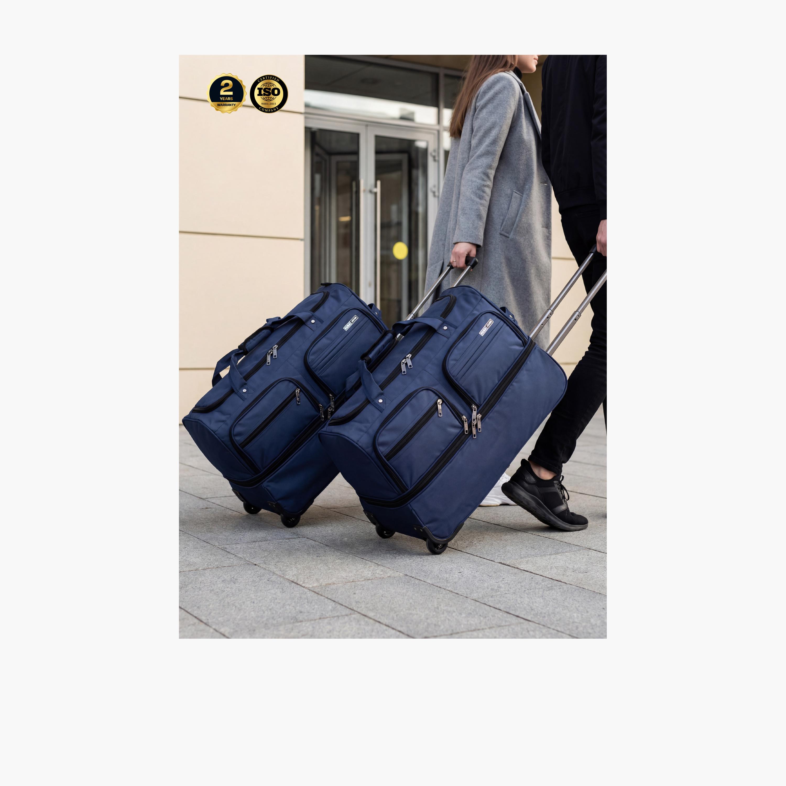 Para John Set of 3 Duffle Bags, Nylon, Double Handle | PJDB3241-travel-luggagesandbags-dufflebags-image-6