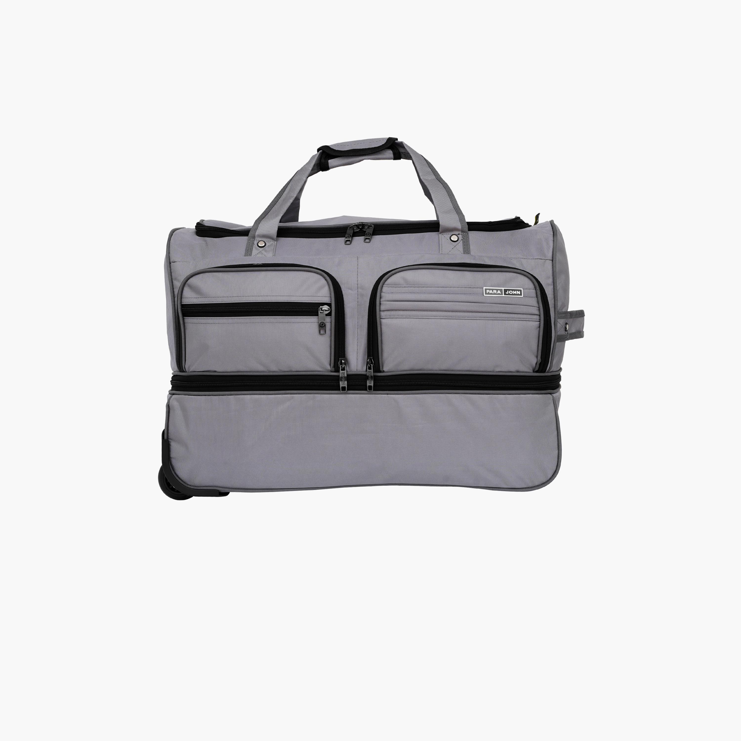 Para John Set of 3 Duffle Bags, Nylon, Double Handle | PJDB3241-travel-luggagesandbags-dufflebags-image-3
