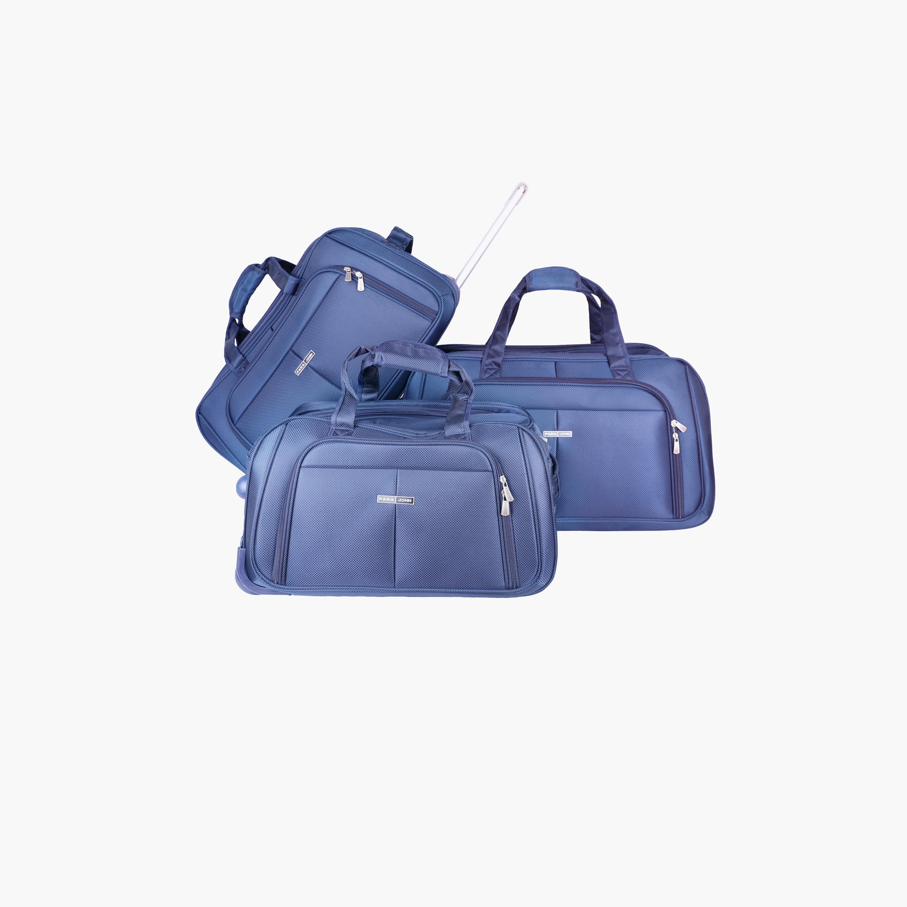 بارا جون - طقم شنط سفر 3 قطع سفر مصنوعة من النايلون بمقابض مزدوجة | PJDB3028-travel-luggagesandbags-dufflebags-image-10