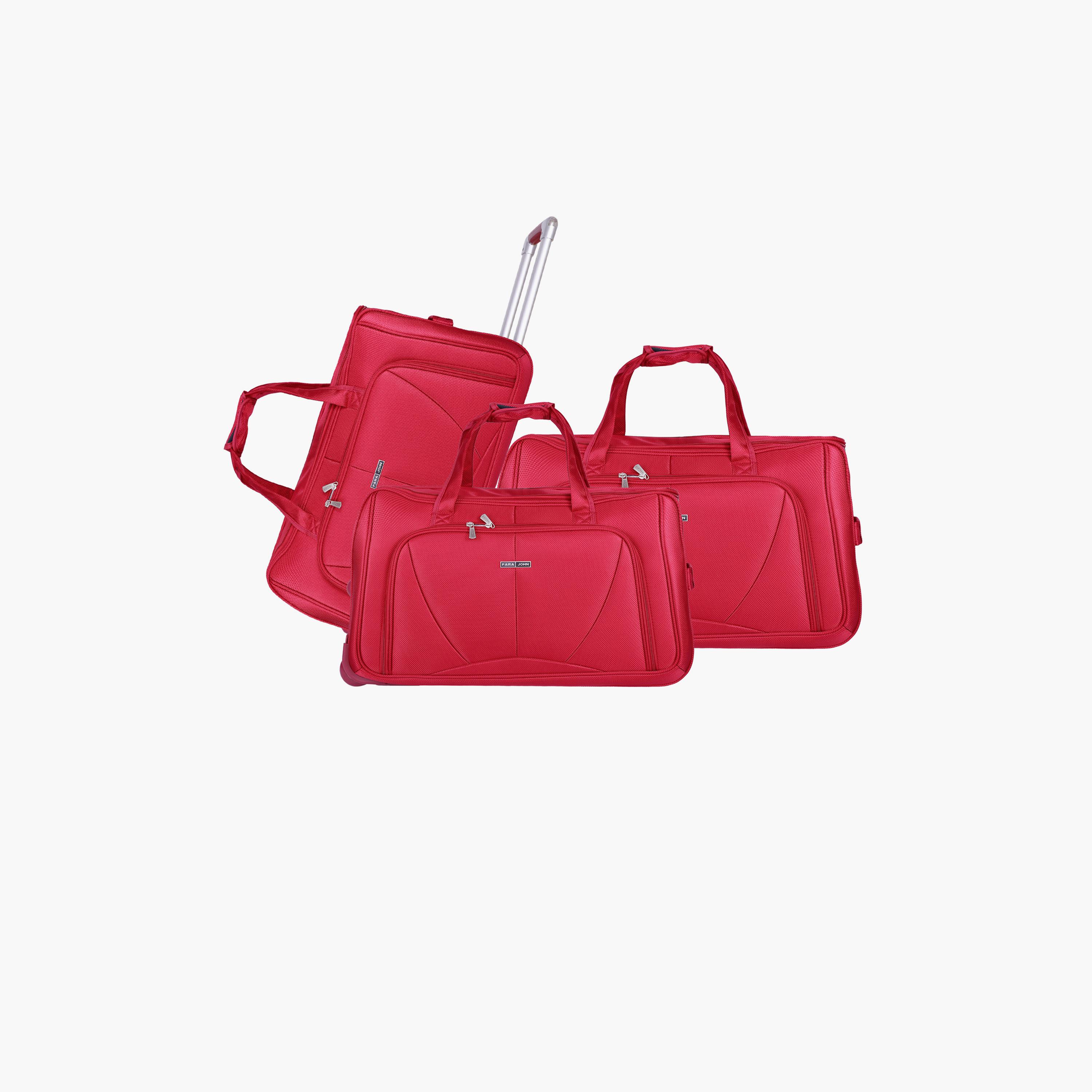 بارا جون - طقم شنط سفر 3 قطع سفر مصنوعة من النايلون بمقابض مزدوجة | PJDB3028-travel-luggagesandbags-dufflebags-image-15