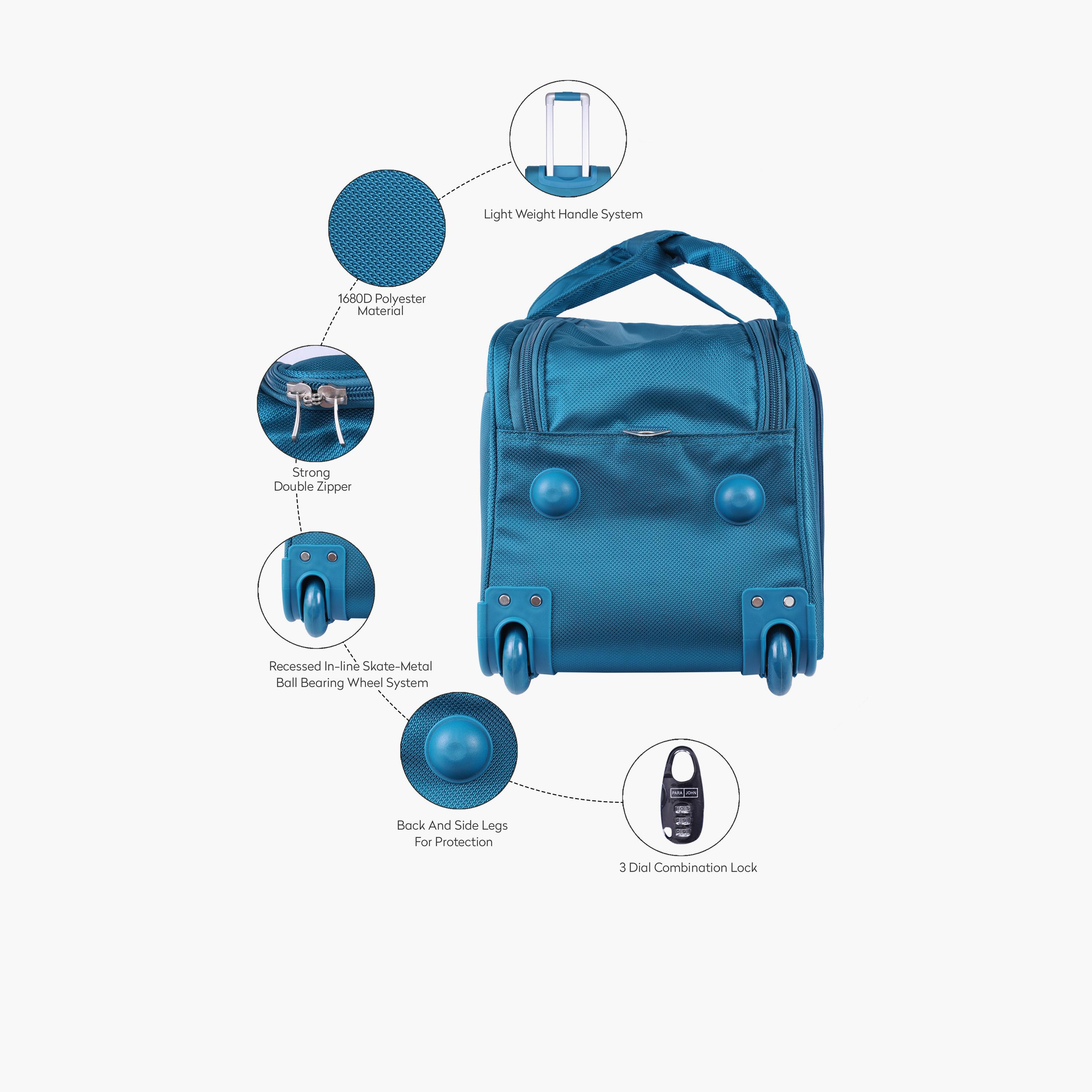 بارا جون - طقم شنط سفر 3 قطع سفر مصنوعة من النايلون بمقابض مزدوجة | PJDB3029-travel-luggagesandbags-dufflebags-image-12