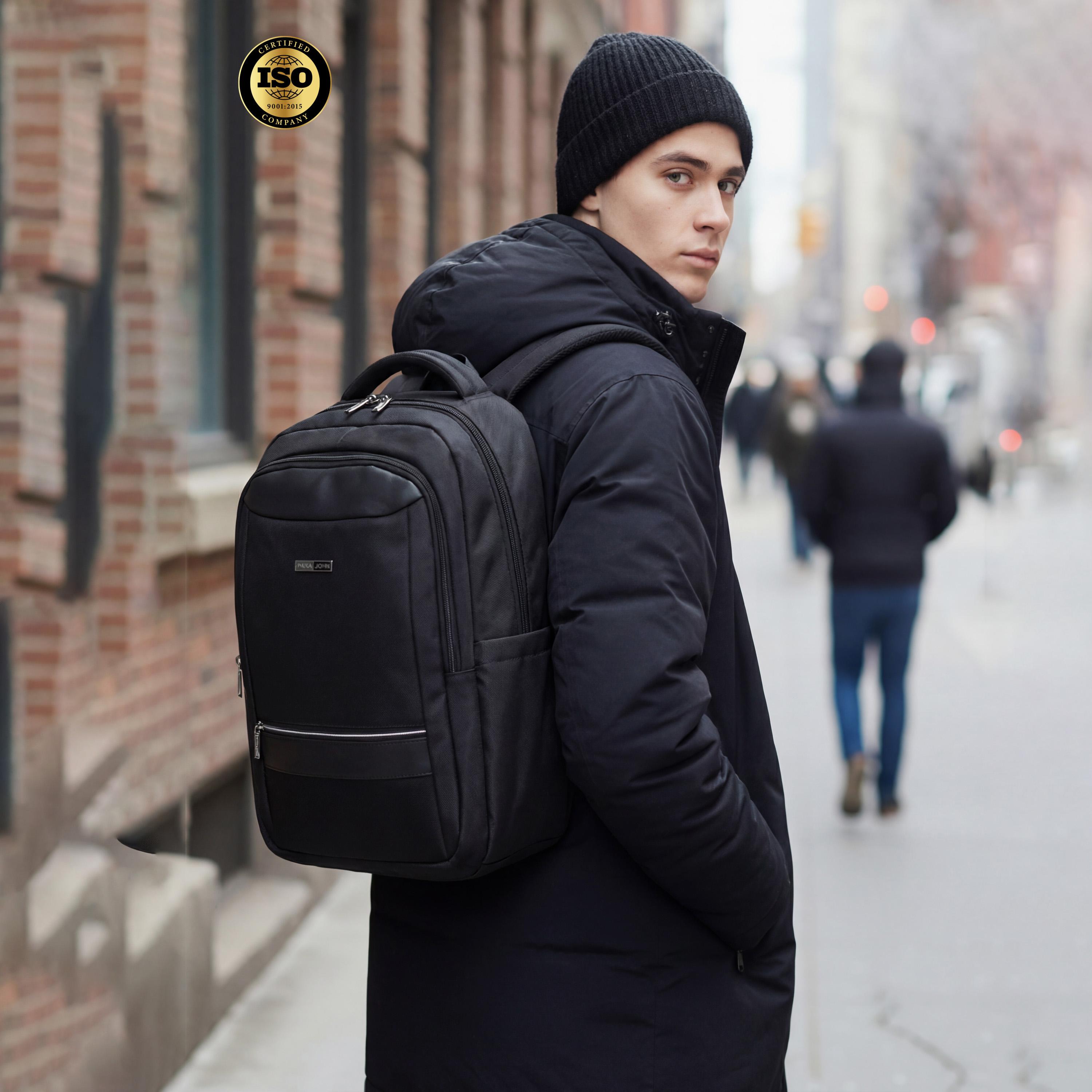 Para John 24 L | 18 Inches Backpack, Polyester, Adjustable Straps | PJBP6662-travel-luggagesandbags-backpacks-image-6