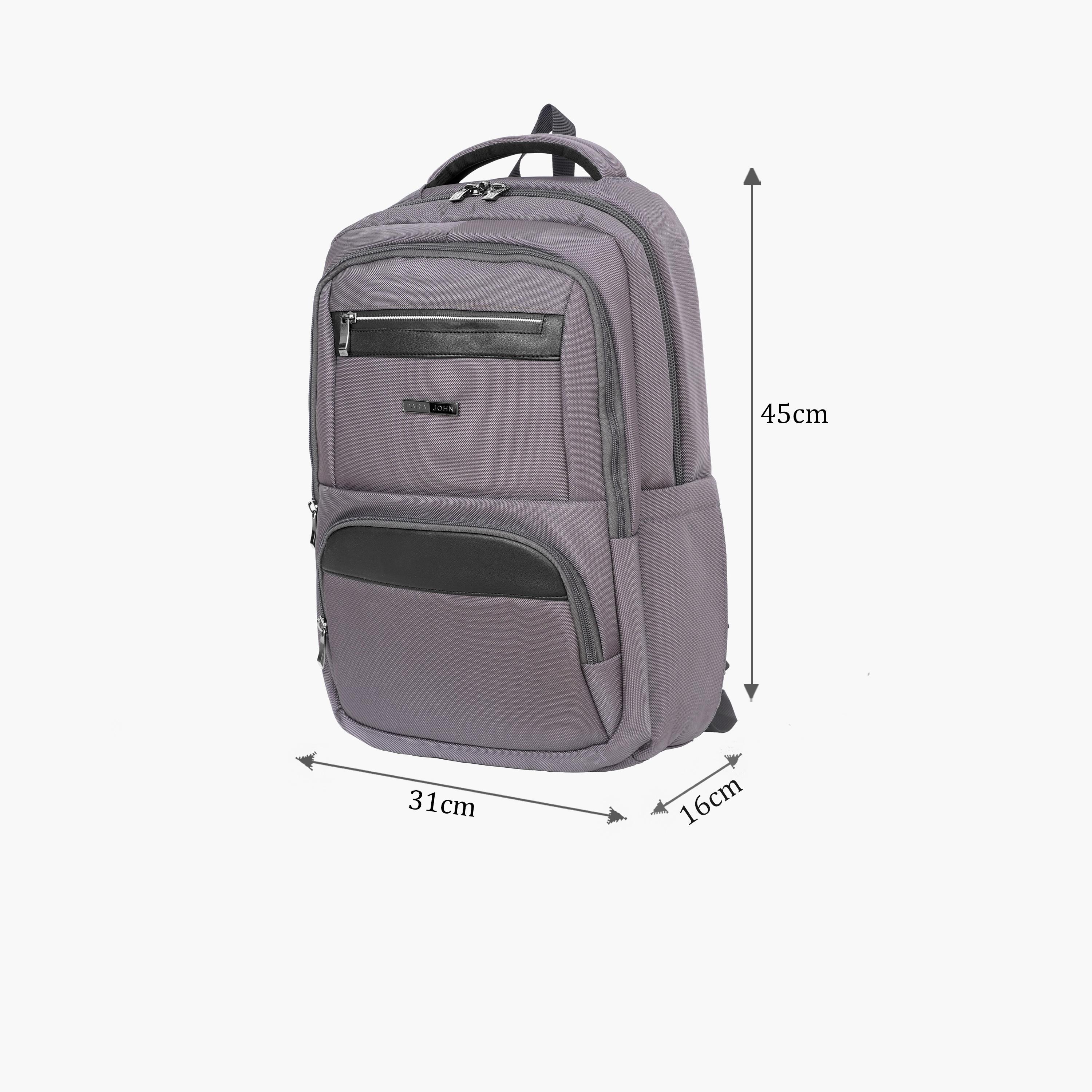 Para John 24 L | 18 Inches Backpack, Polyester, Adjustable Straps | PJBP6662-travel-luggagesandbags-backpacks-image-2