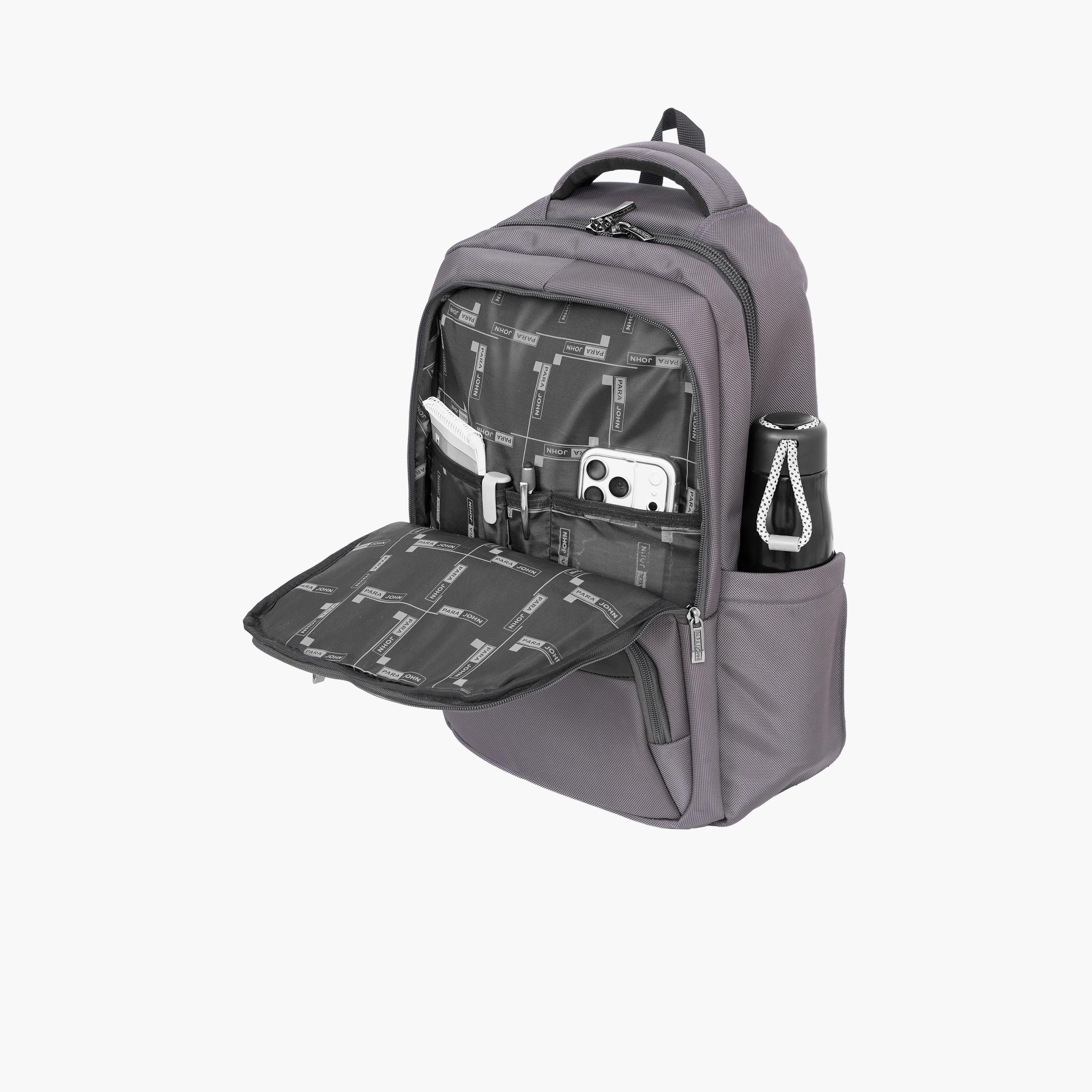 Para John 24 L | 18 Inches Backpack, Polyester, Adjustable Straps | PJBP6662-travel-luggagesandbags-backpacks-image-5