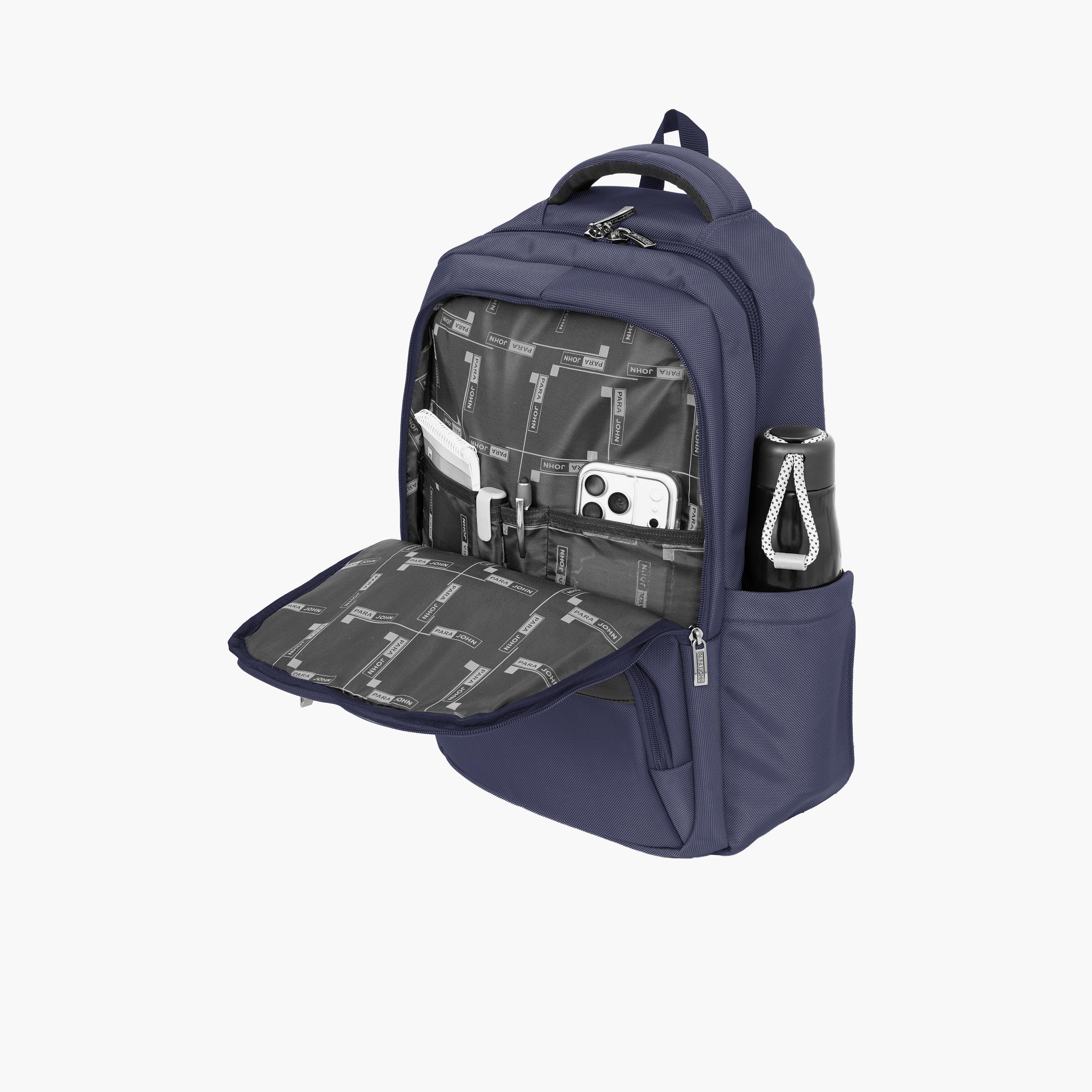 Para John 24 L | 18 Inches Backpack, Polyester, Adjustable Straps | PJBP6662-travel-luggagesandbags-backpacks-image-4