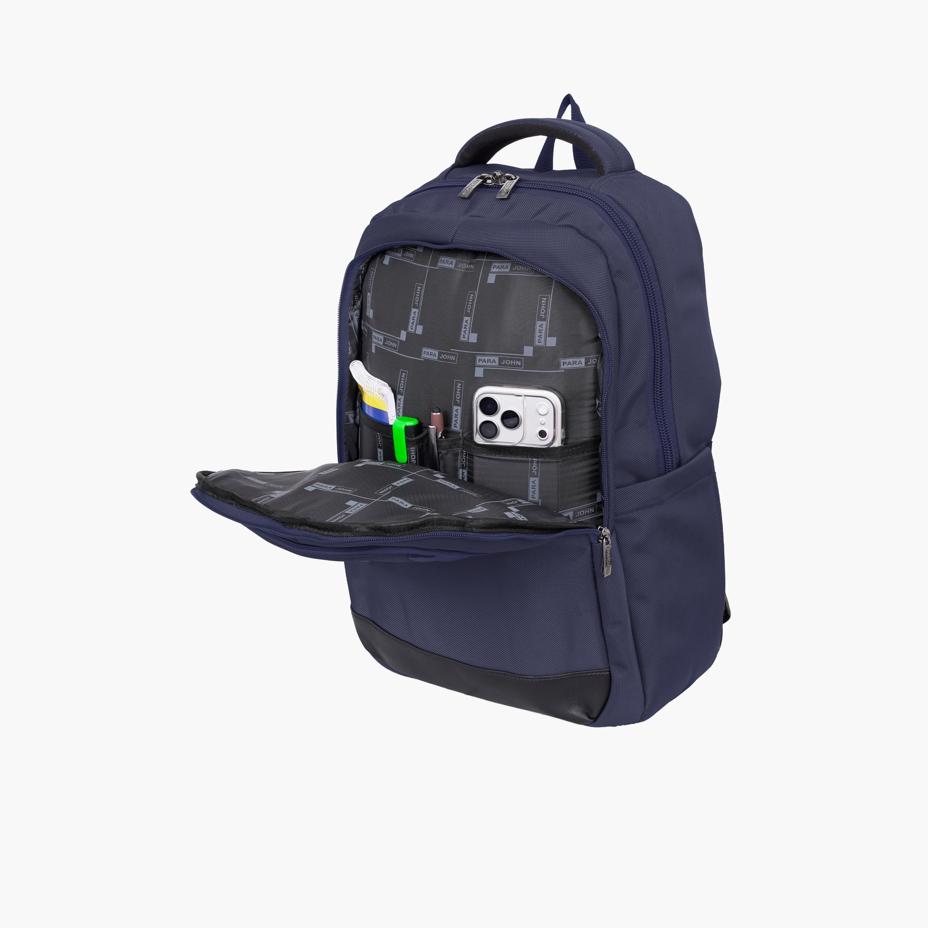 Para John 24 L | 18 Inches Backpack, Polyester, Adjustable Straps | PJBP6662-travel-luggagesandbags-backpacks-image-4