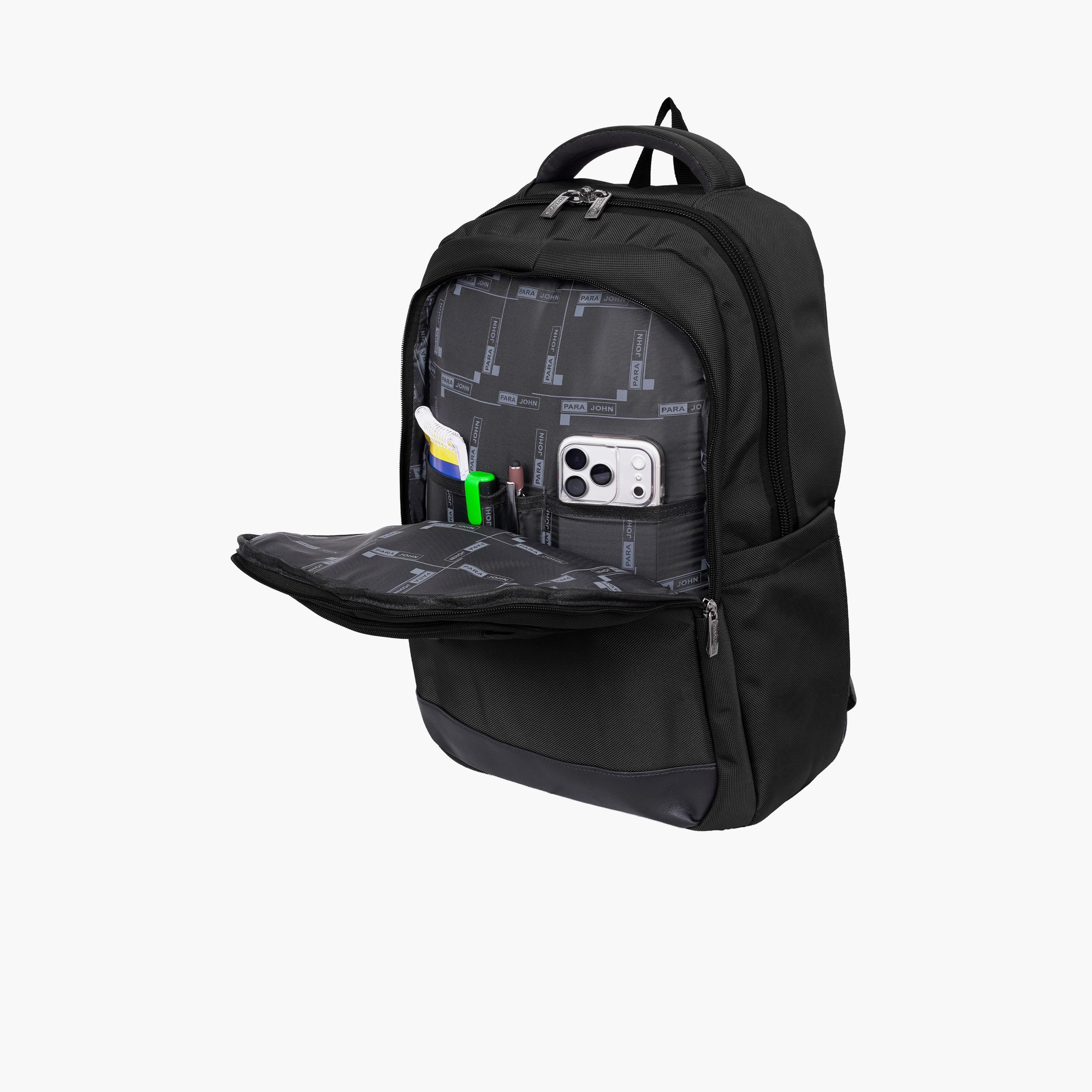 Para John 24 L | 18 Inches Backpack, Polyester, Adjustable Straps | PJBP6662-travel-luggagesandbags-backpacks-image-5