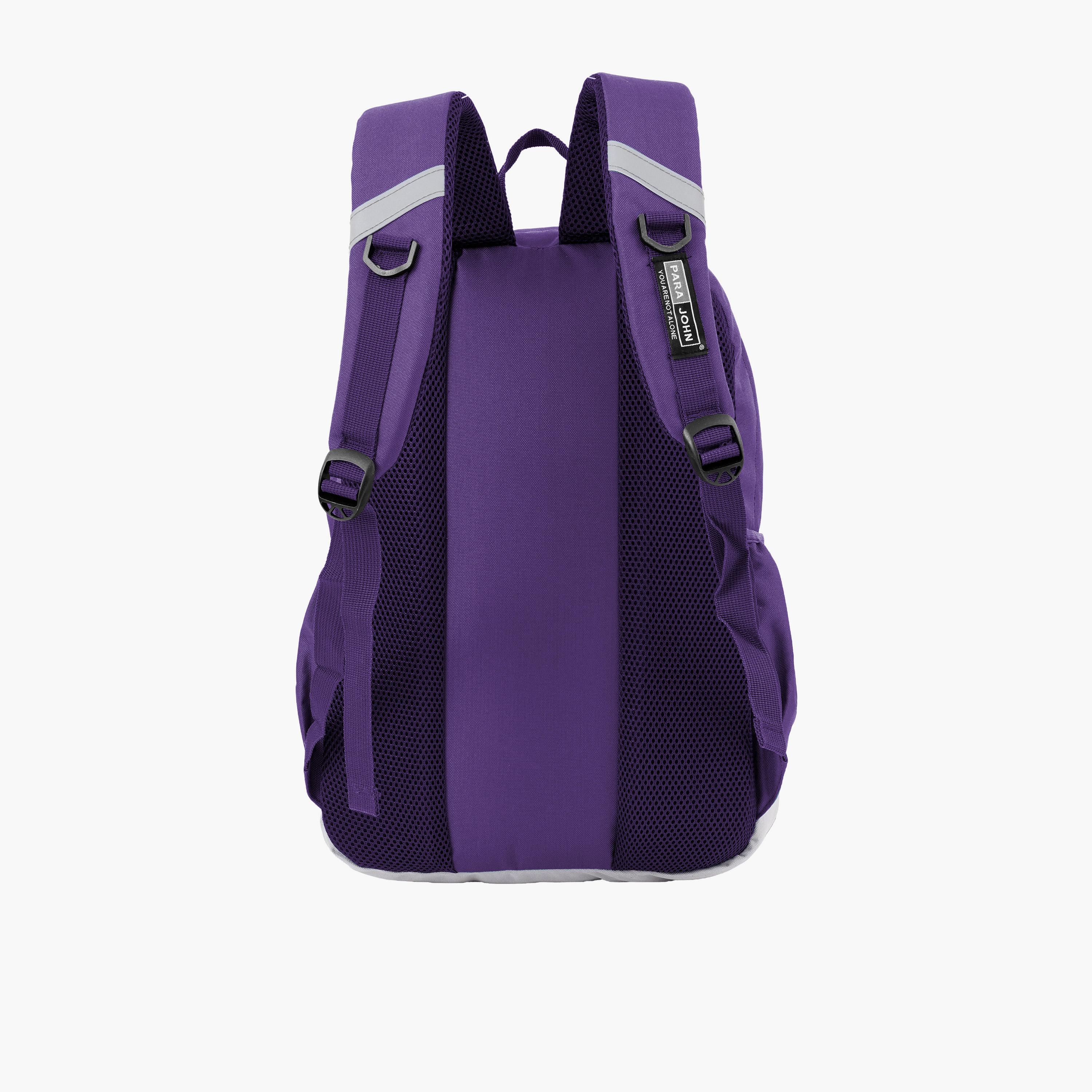 Para John 24 L | 17 Inches Backpack, Polyester, Adjustable Straps | PJBP6740-travel-luggagesandbags-backpacks-image-5