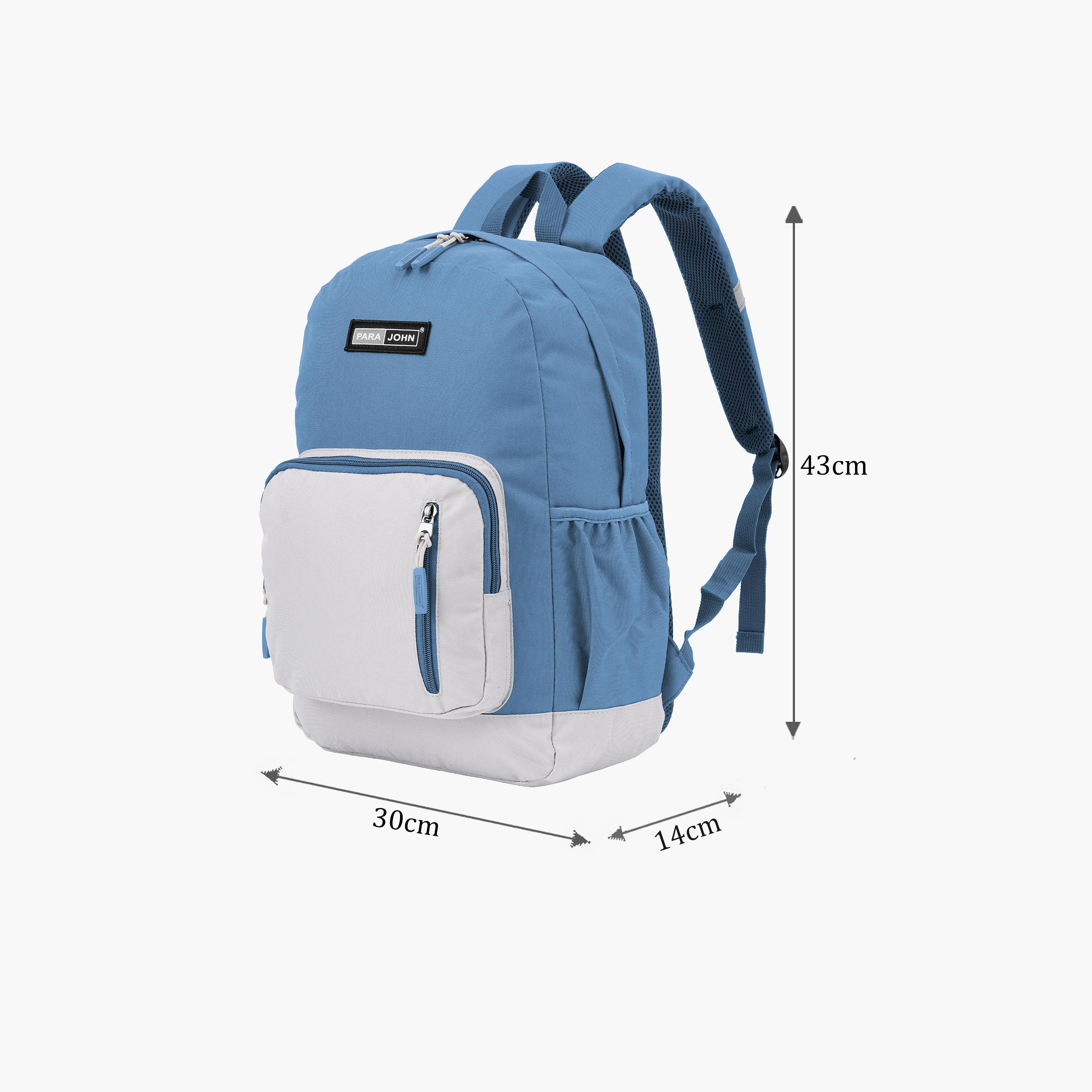 Para John 24 L | 17 Inches Backpack, Polyester, Adjustable Straps | PJBP6740-travel-luggagesandbags-backpacks-image-8