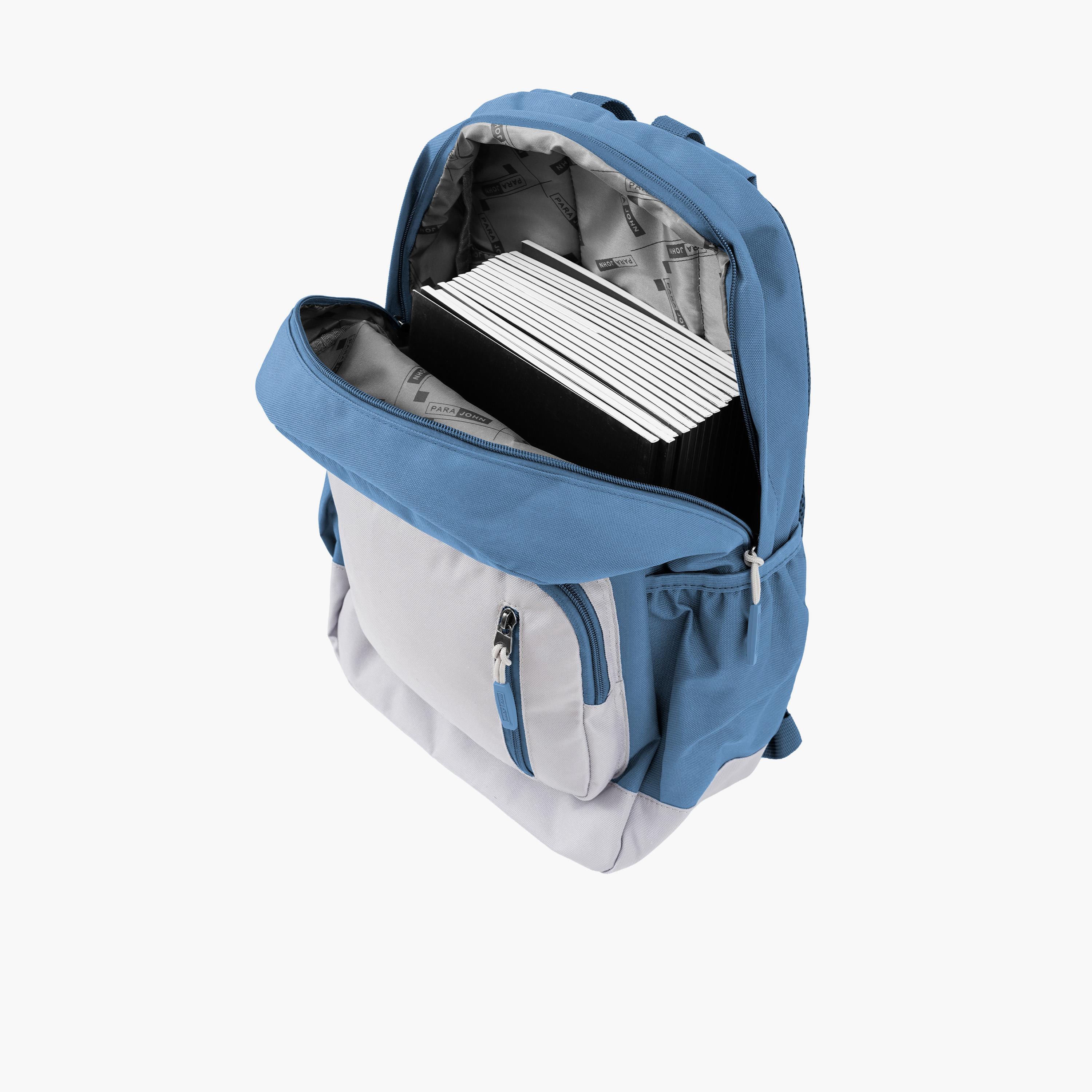 Para John 24 L | 17 Inches Backpack, Polyester, Adjustable Straps | PJBP6740-travel-luggagesandbags-backpacks-image-9