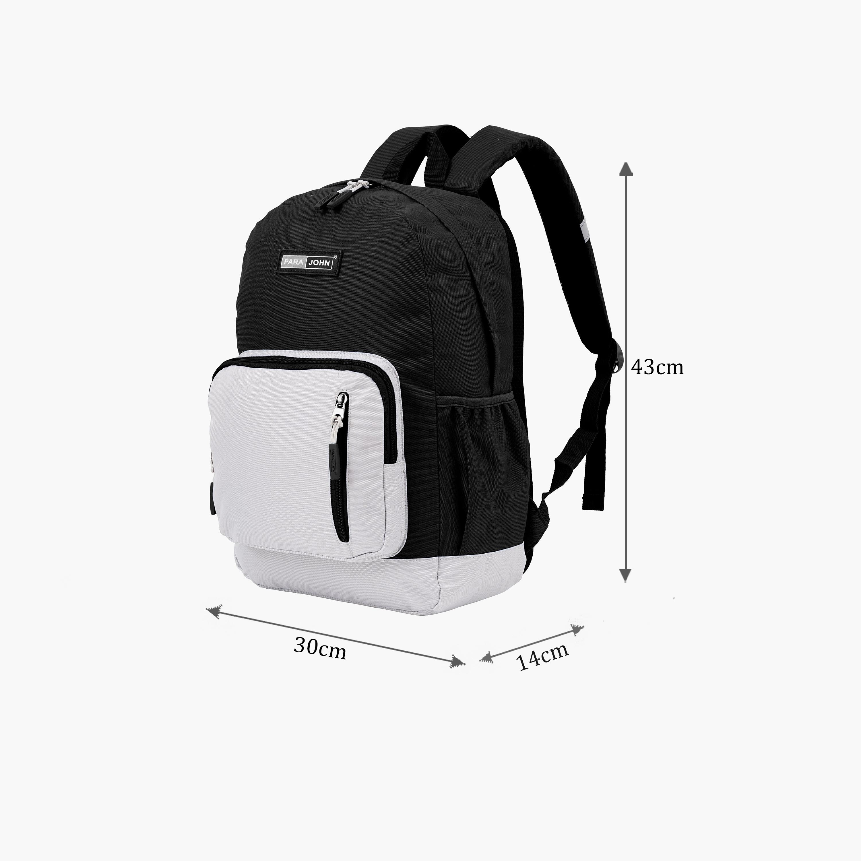 Para John 24 L | 17 Inches Backpack, Polyester, Adjustable Straps | PJBP6740-travel-luggagesandbags-backpacks-image-14