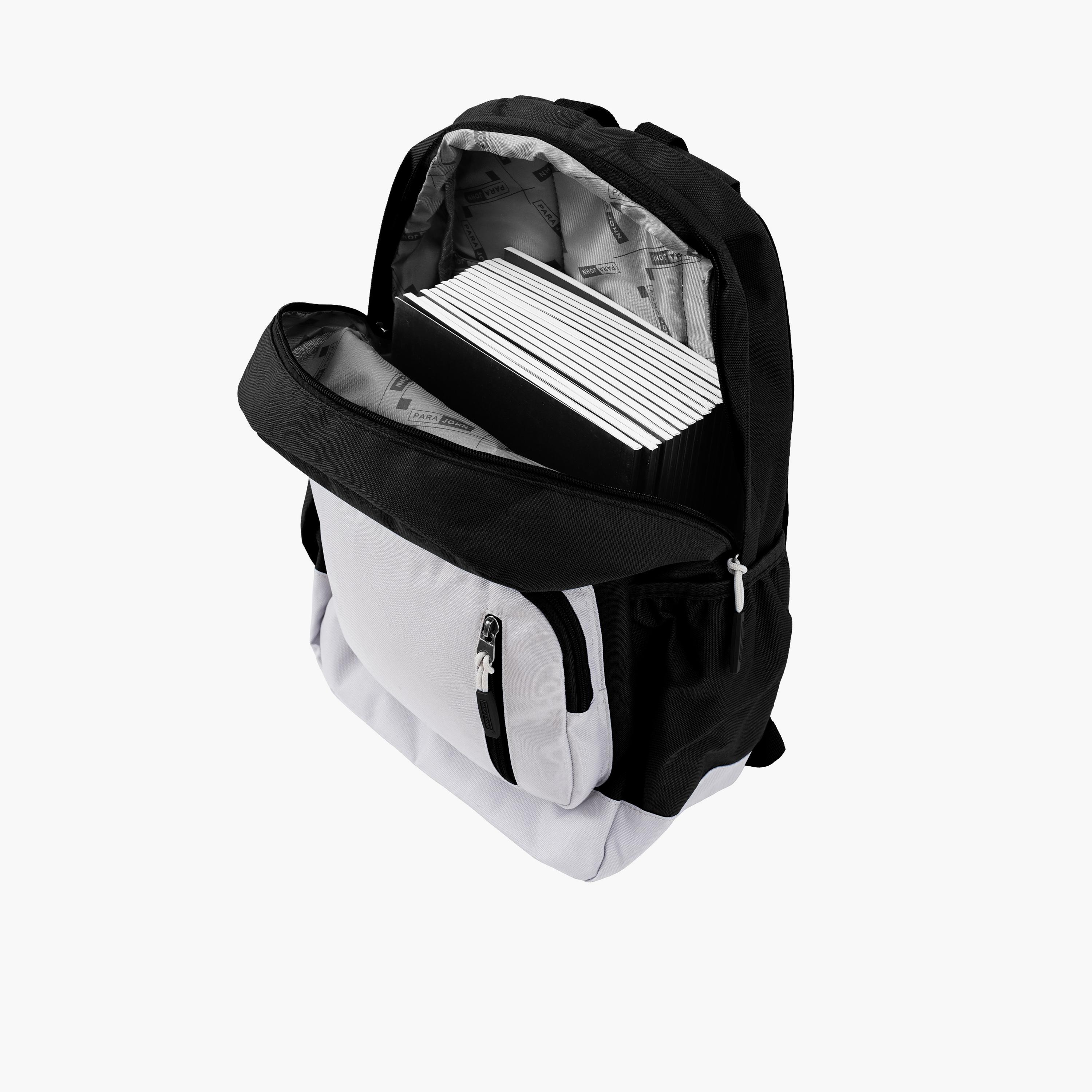 Para John 24 L | 17 Inches Backpack, Polyester, Adjustable Straps | PJBP6740-travel-luggagesandbags-backpacks-image-15
