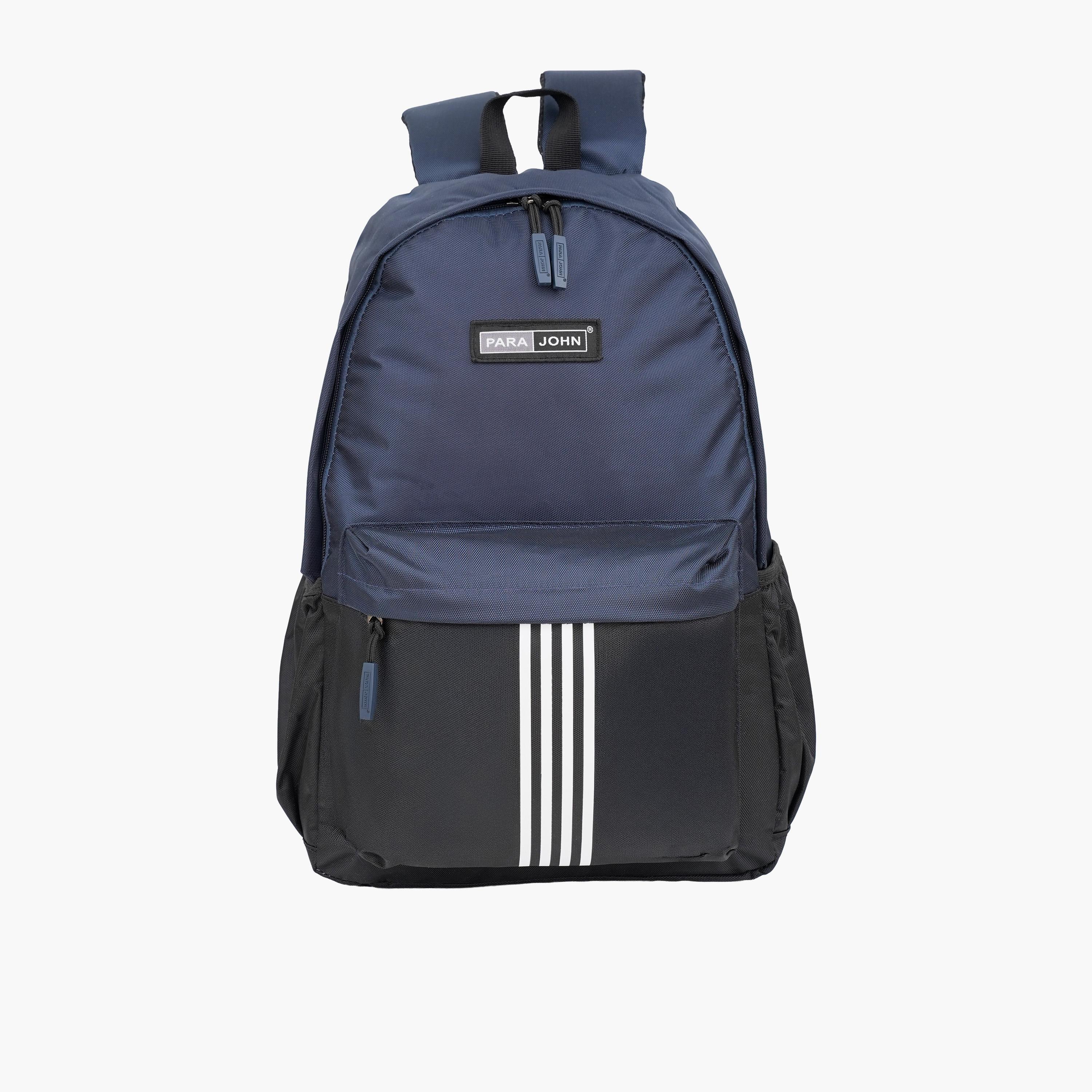 Para John 24 L | 17 Inches Backpack, Polyester, Adjustable Straps | PJBP6741-travel-luggagesandbags-backpacks-image-1