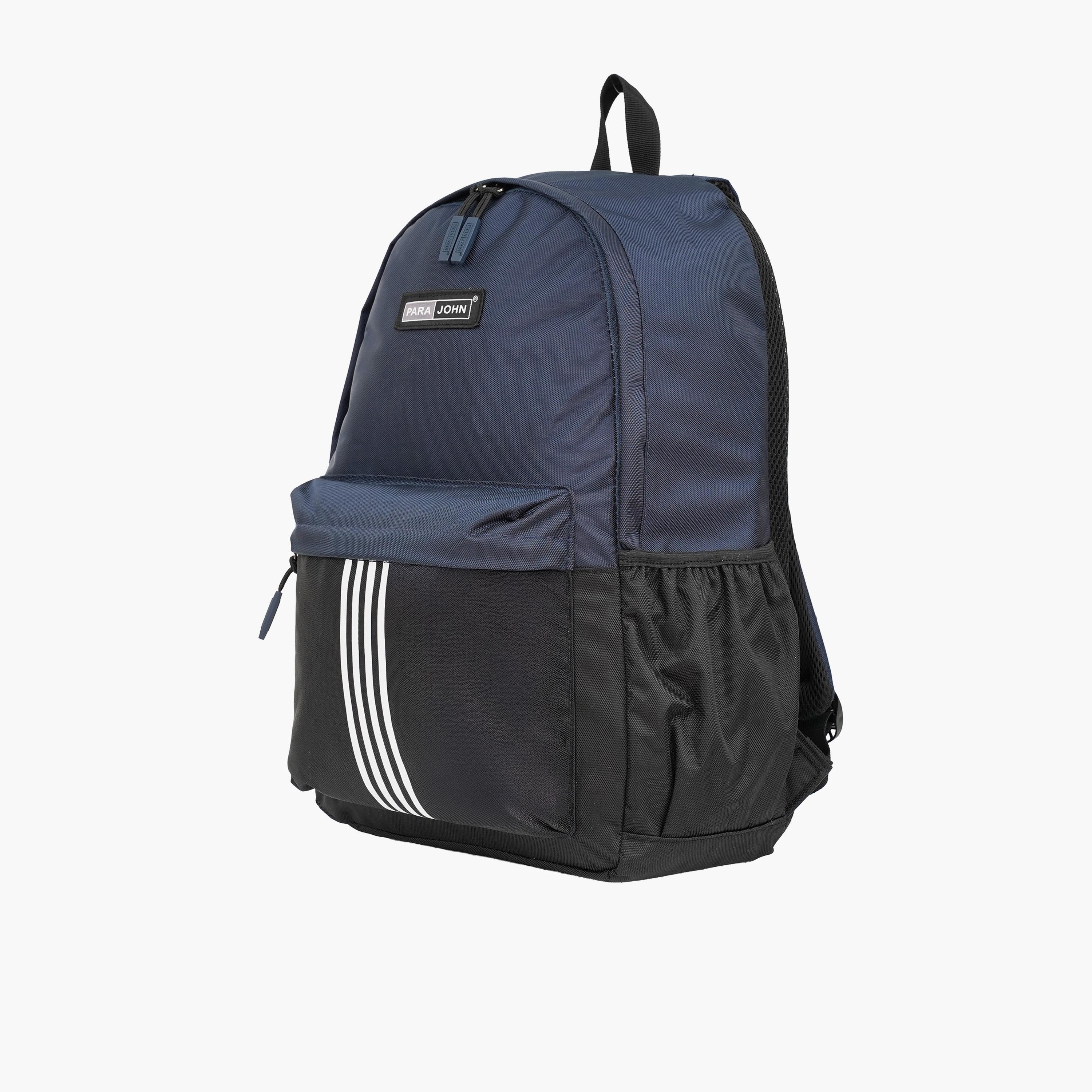 Para John 24 L | 17 Inches Backpack, Polyester, Adjustable Straps | PJBP6741-travel-luggagesandbags-backpacks-image-4