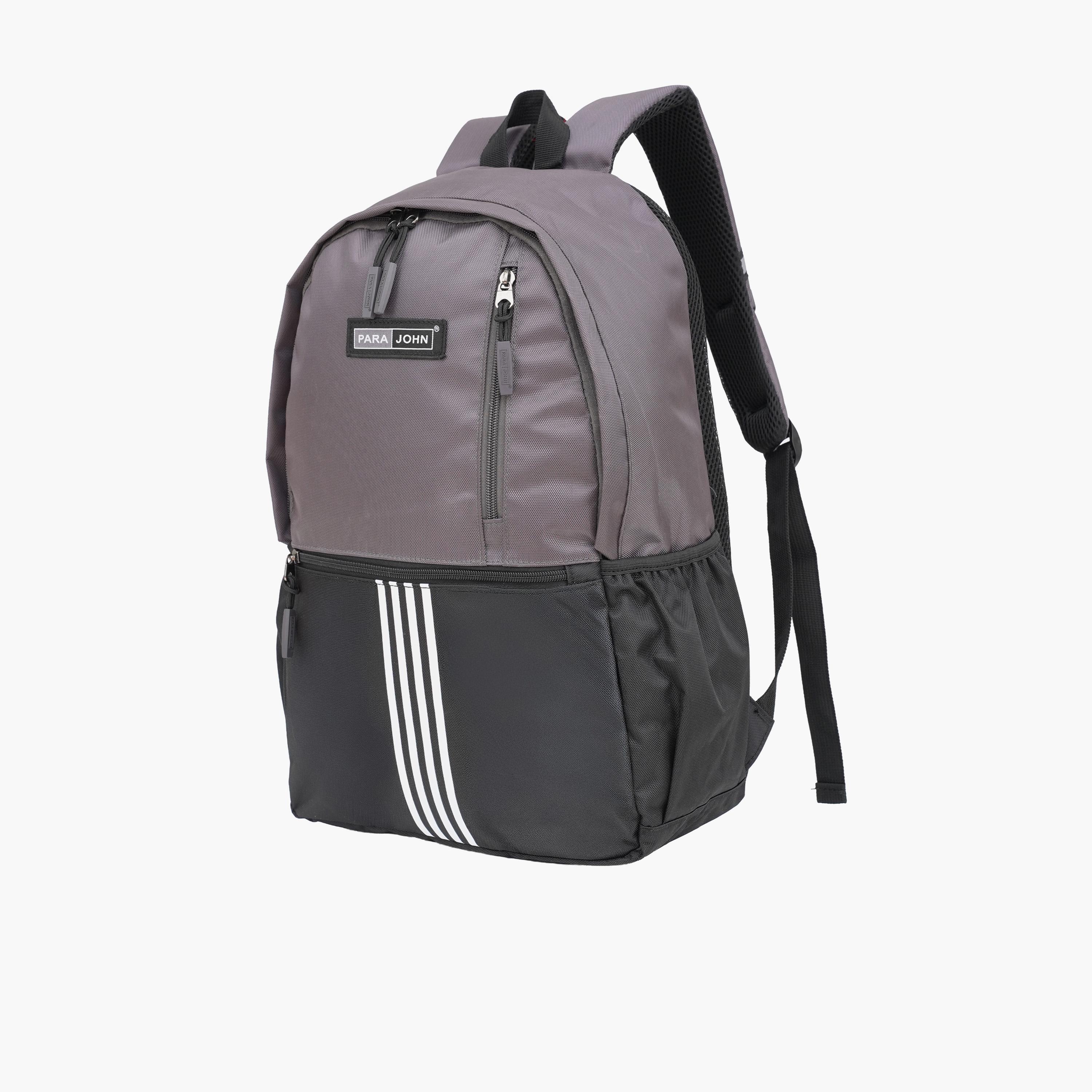 Para John 24 L | 17 Inches Backpack, Polyester, Adjustable Straps | PJBP6741-travel-luggagesandbags-backpacks-image-3
