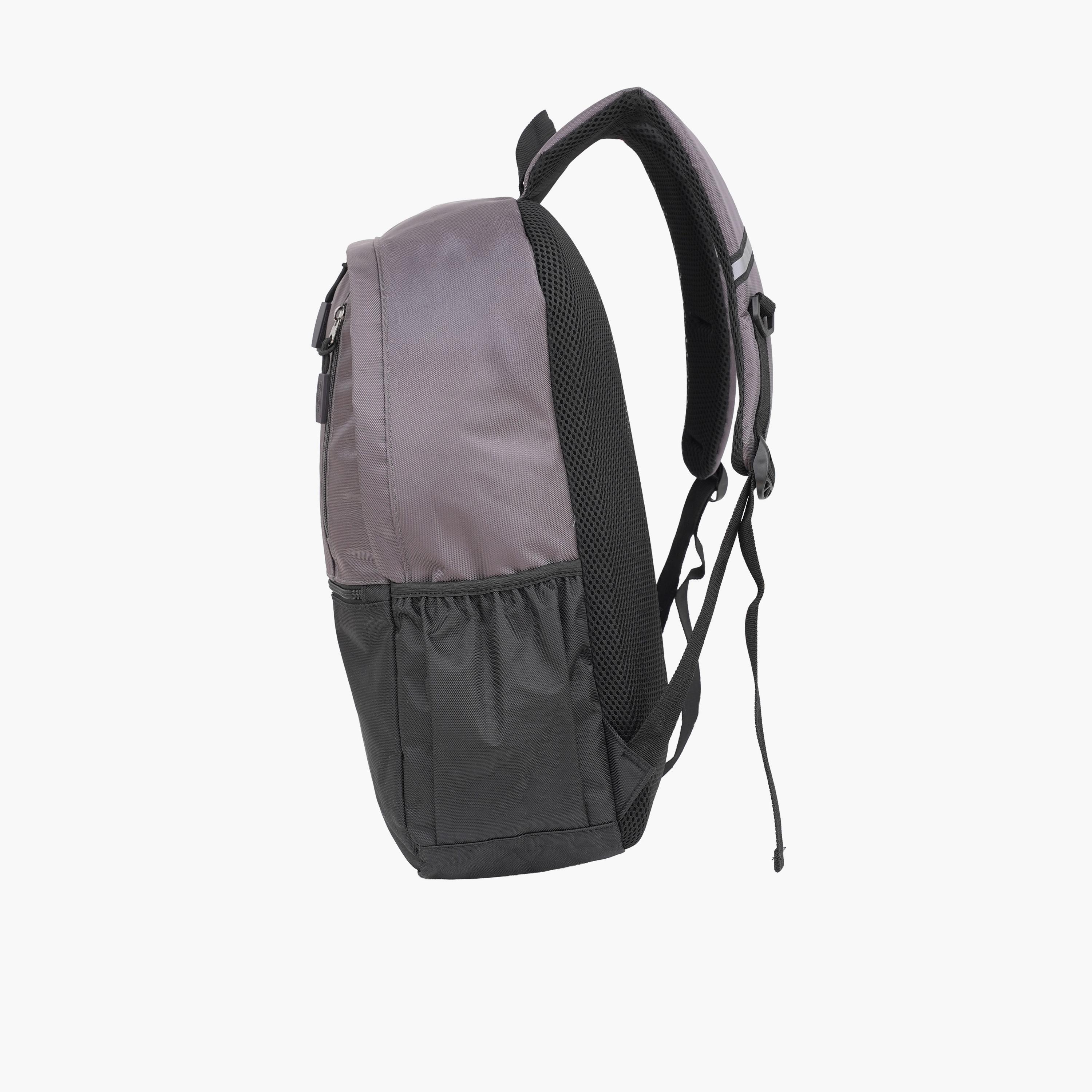 Para John 24 L | 17 Inches Backpack, Polyester, Adjustable Straps | PJBP6741-travel-luggagesandbags-backpacks-image-4