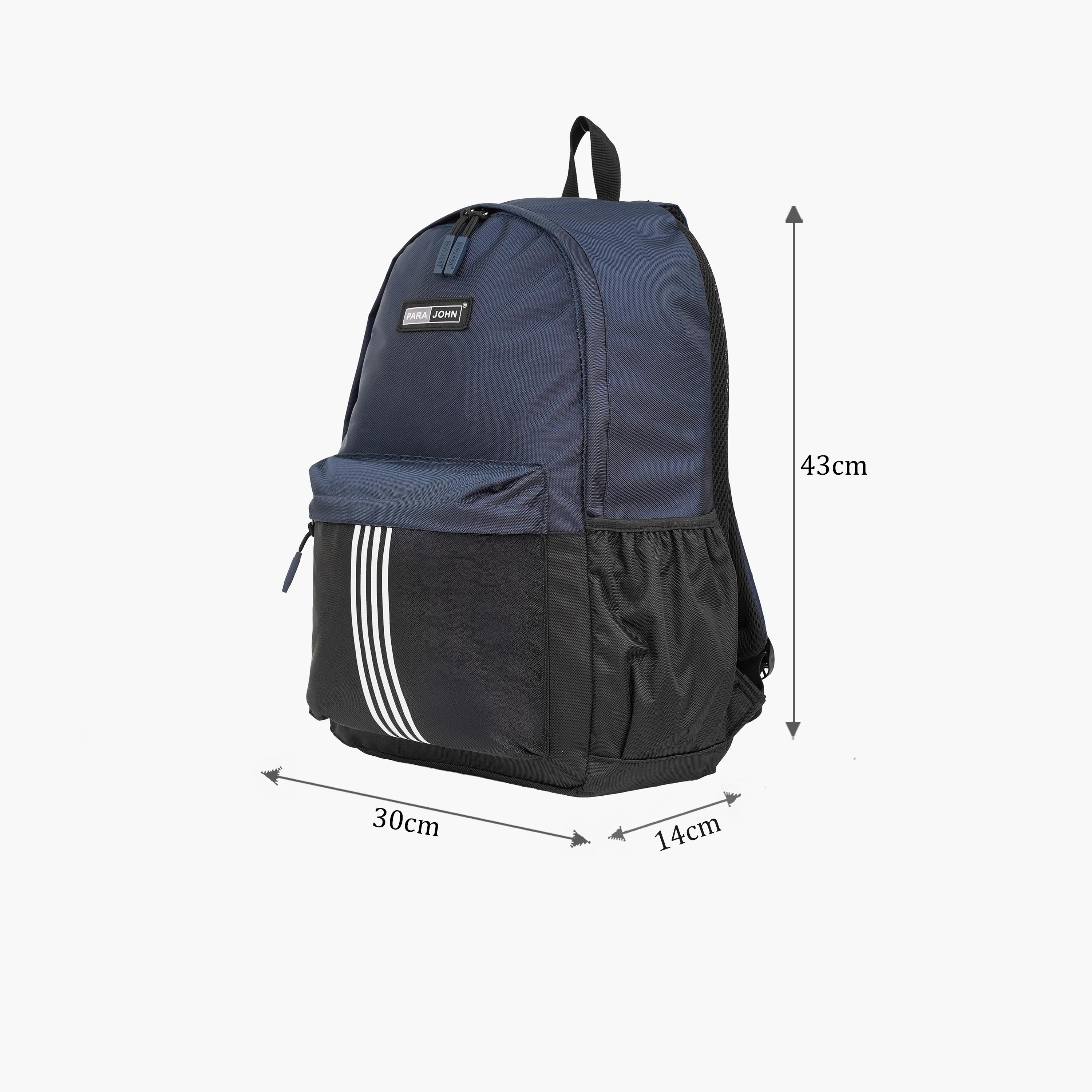 Para John 24 L | 17 Inches Backpack, Polyester, Adjustable Straps | PJBP6741-travel-luggagesandbags-backpacks-image-14