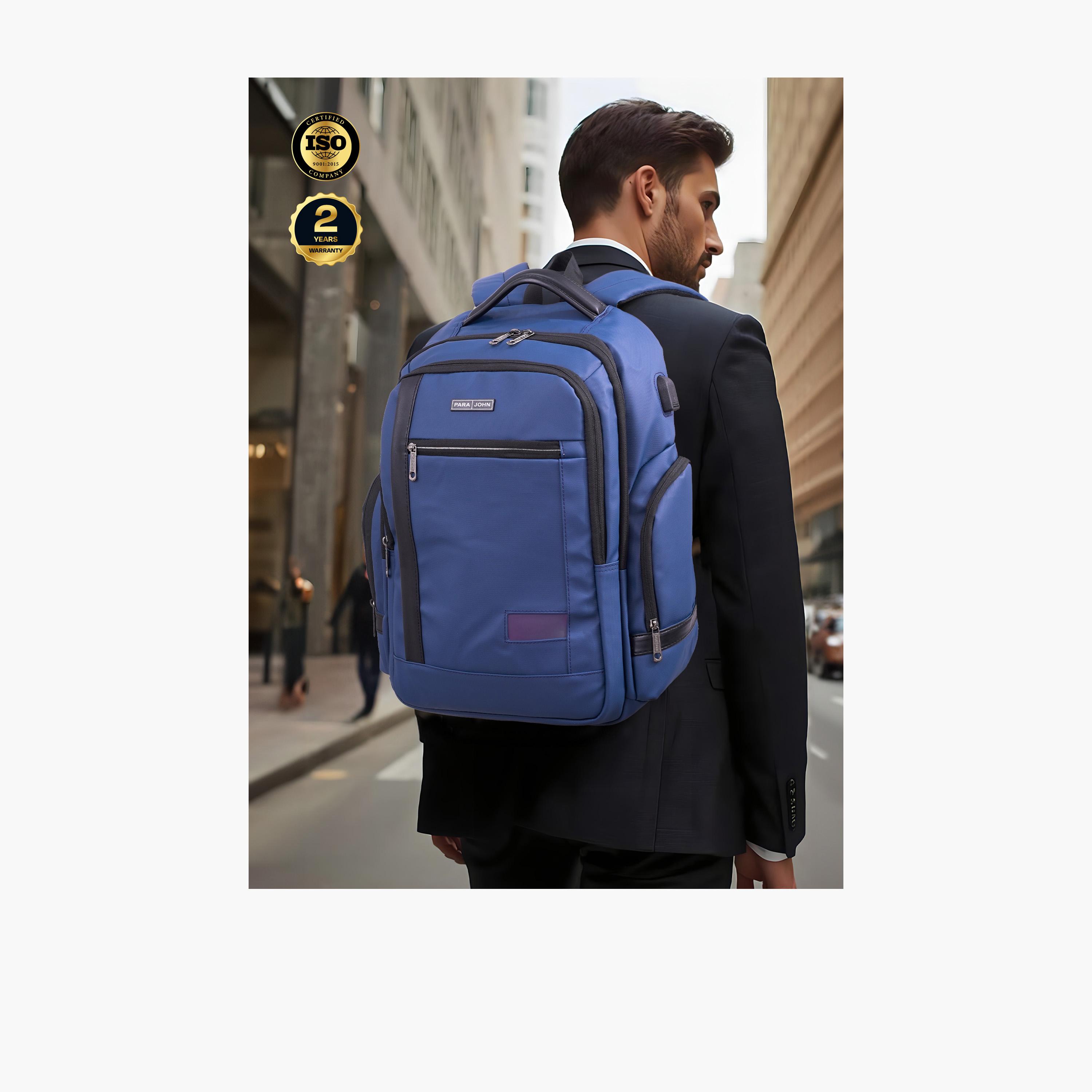 Para John 24 L | 18 Inches Backpack, Polyester, Adjustable Straps | PJBP6746-travel-luggagesandbags-backpacks-image-7