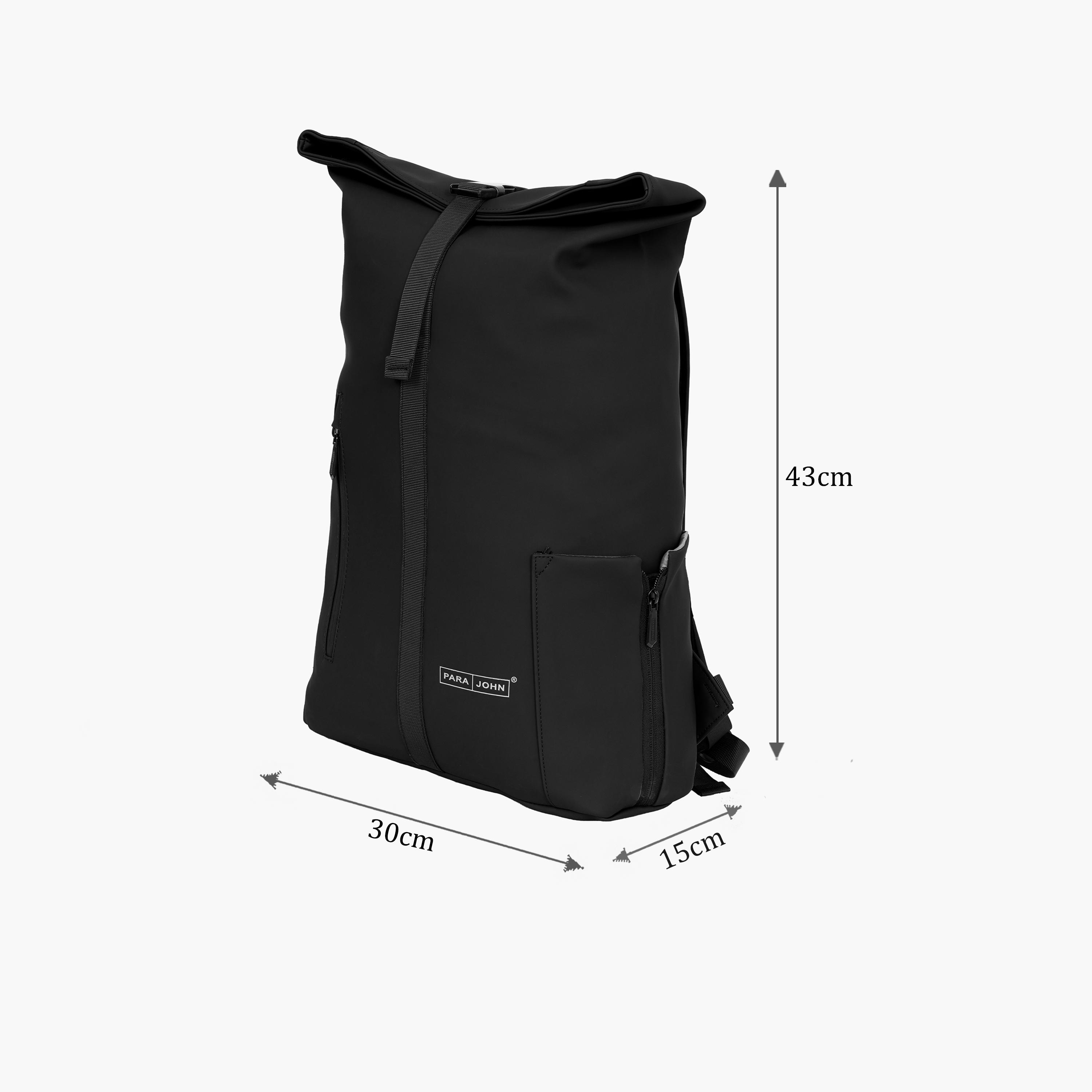 Para John 24 L | 17 Inches Backpack, Polyester, Adjustable Straps | PJBP6747-travel-luggagesandbags-backpacks-image-2