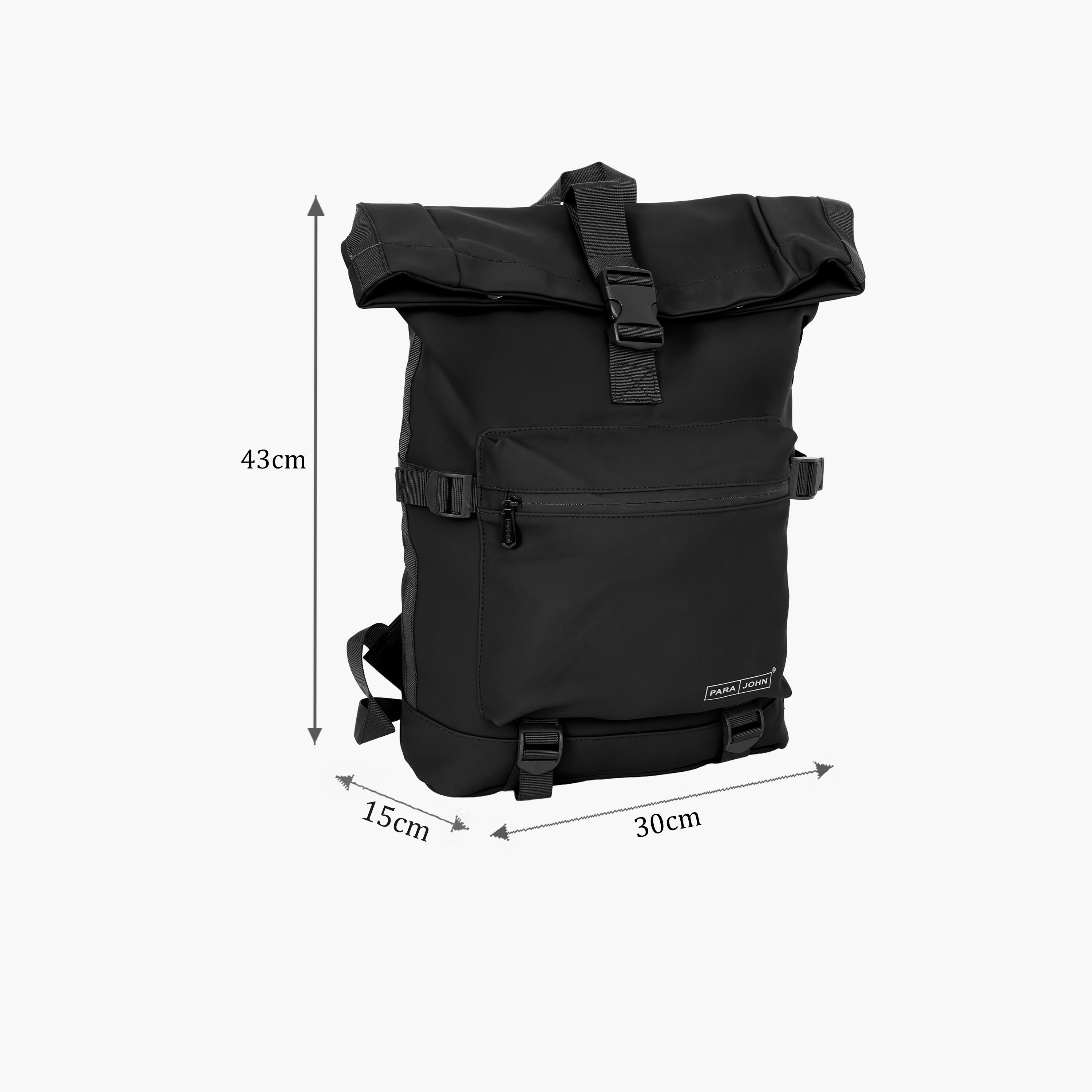 Para John 24 L | 17 Inches Backpack, Polyester, Adjustable Straps | PJBP6747-travel-luggagesandbags-backpacks-image-2