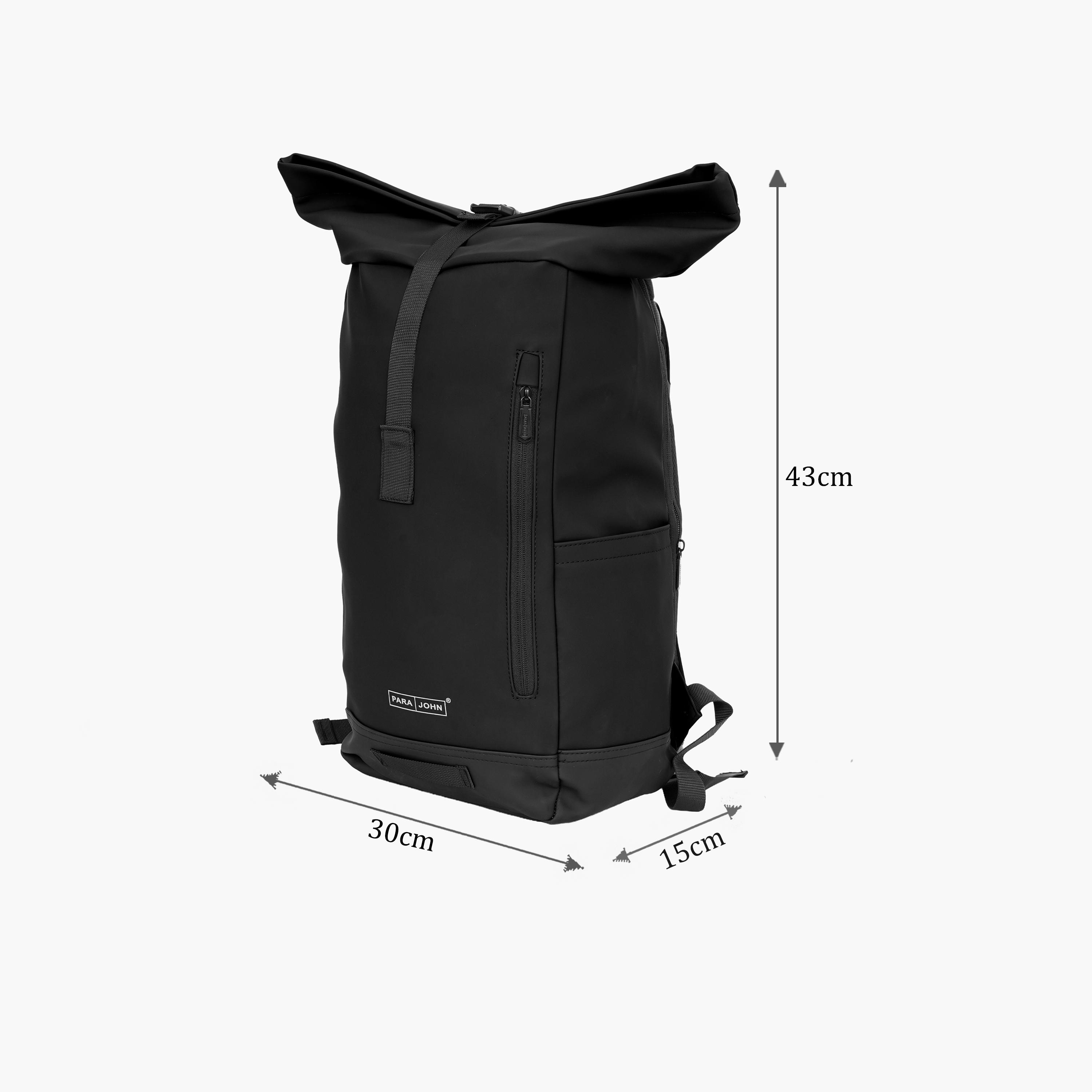 Para John 24 L | 17 Inches Backpack, Polyester, Adjustable Straps | PJBP6747-travel-luggagesandbags-backpacks-image-2