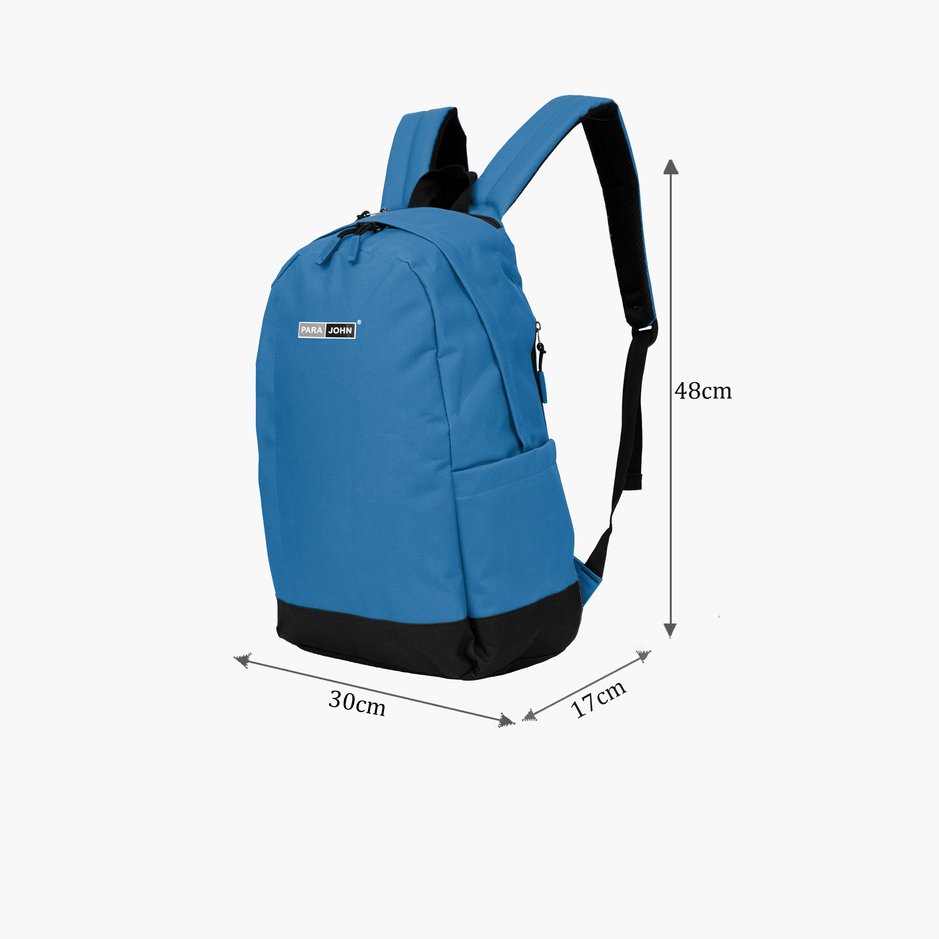 Para John 24 L | 19 Inches Backpack, Polyester, Adjustable Straps | PJSB6088-school-bagsandbackpacks-backpacks-image-2