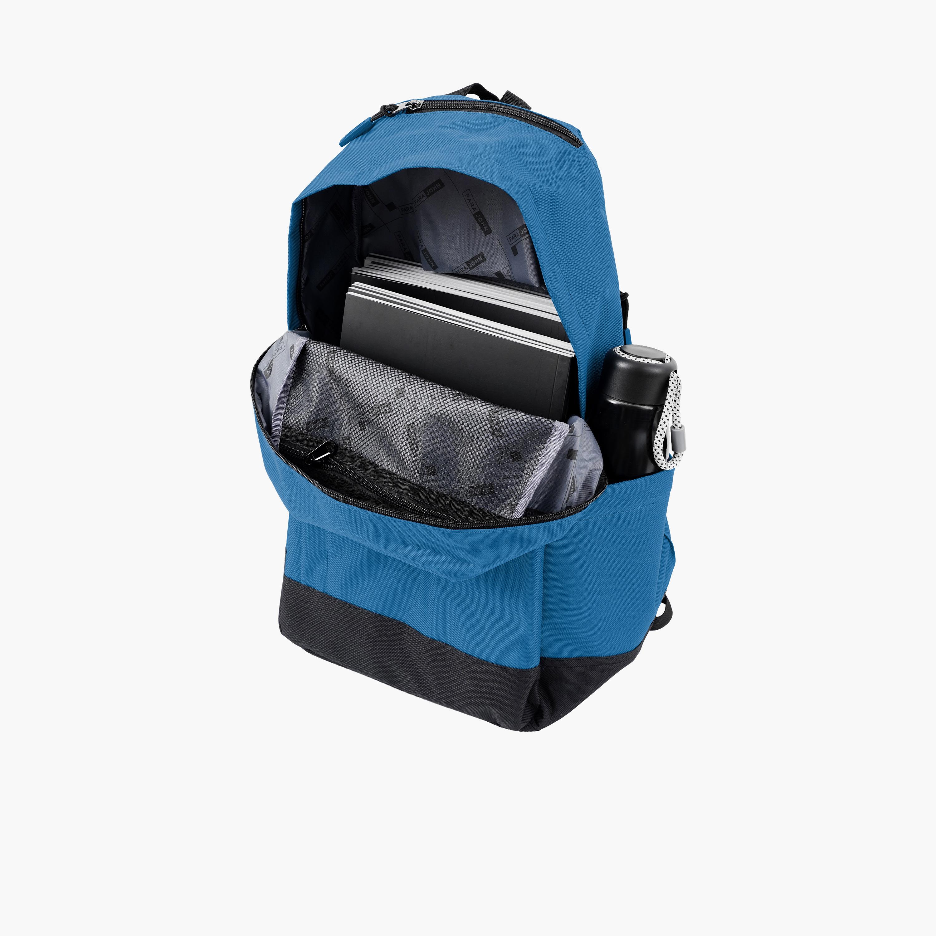 Para John 24 L | 19 Inches Backpack, Polyester, Adjustable Straps | PJSB6088-school-bagsandbackpacks-backpacks-image-6